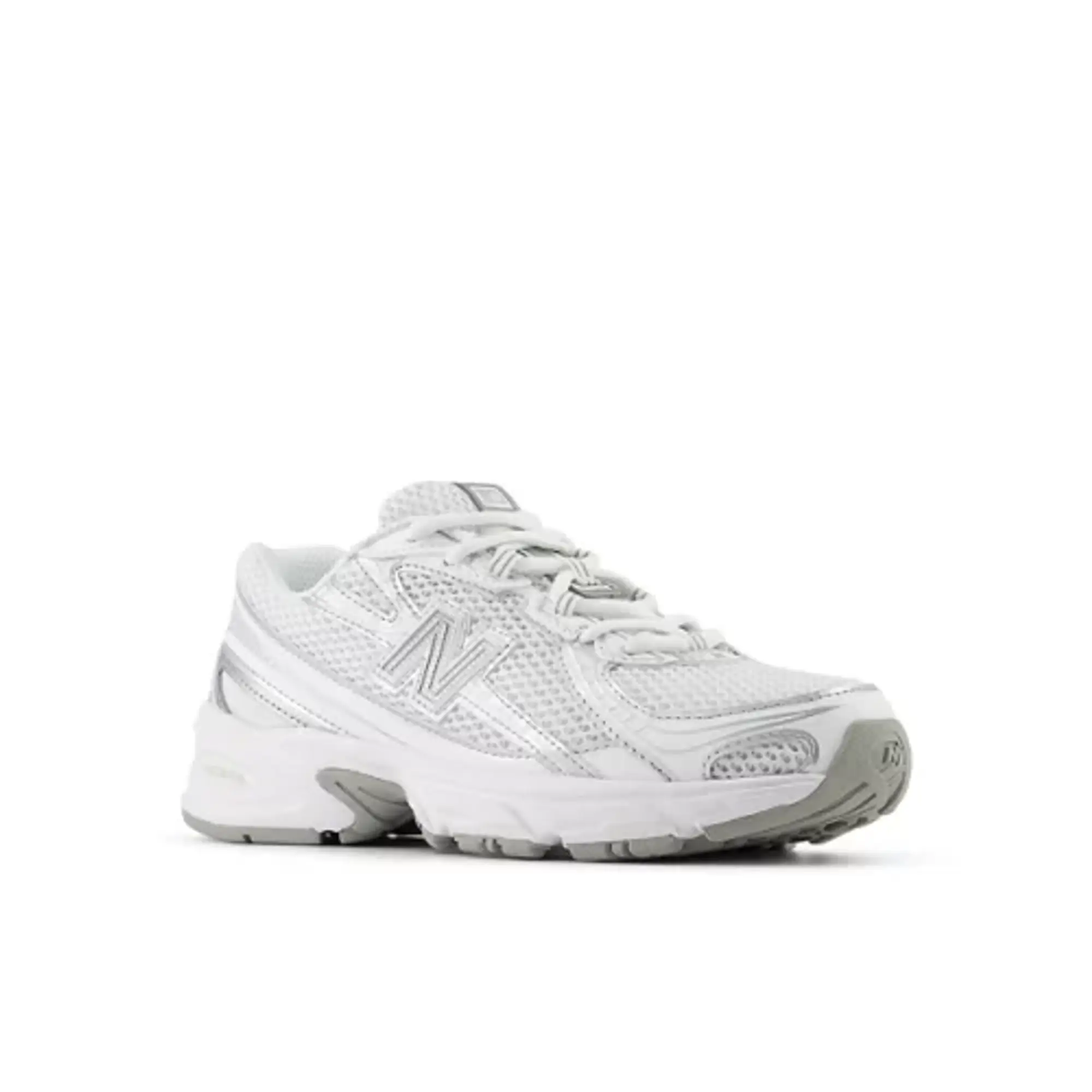 New Balance Kids' 740 in White/Grey Synthetic