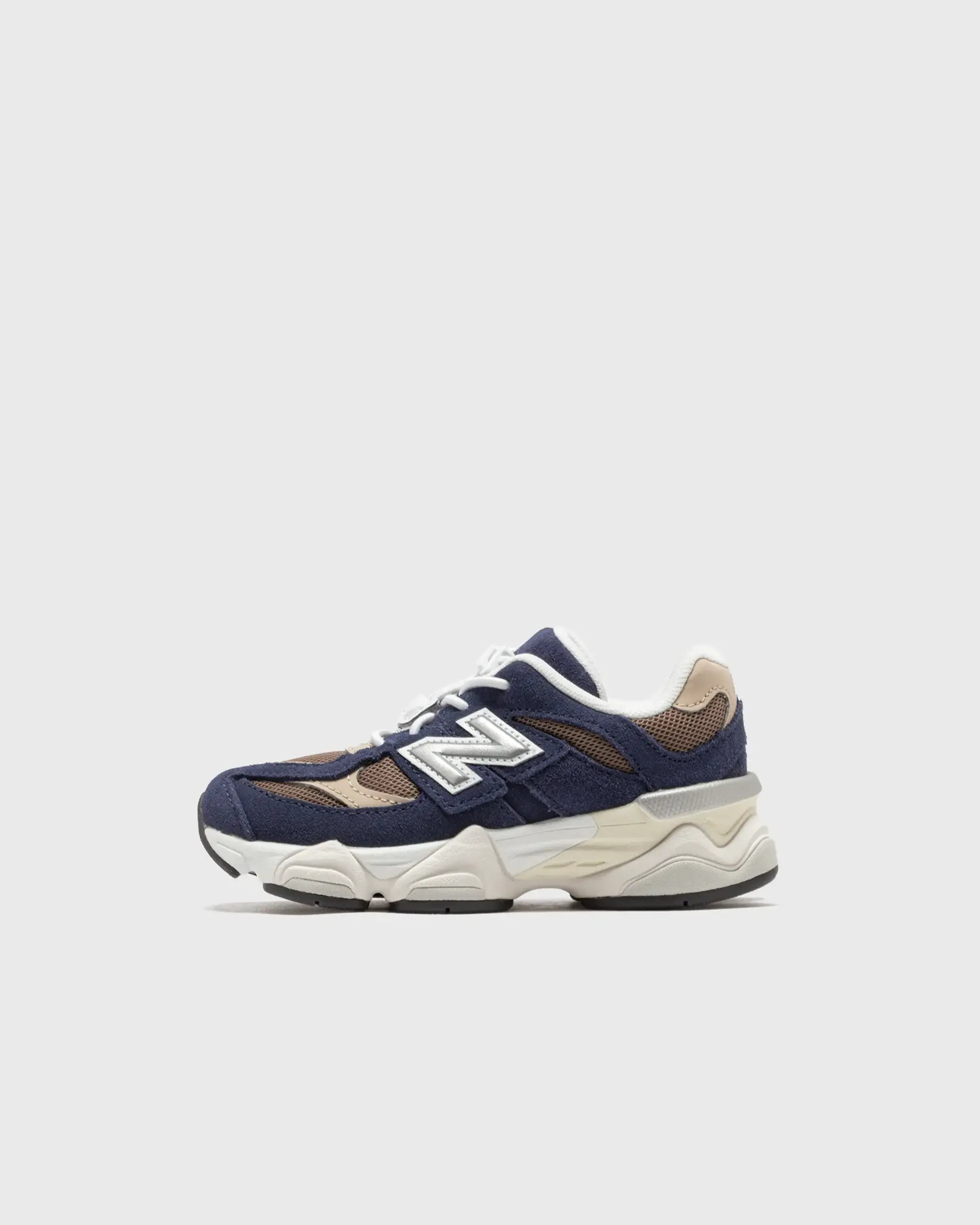 New Balance Infants' 9060 in Blue/Brown Leather