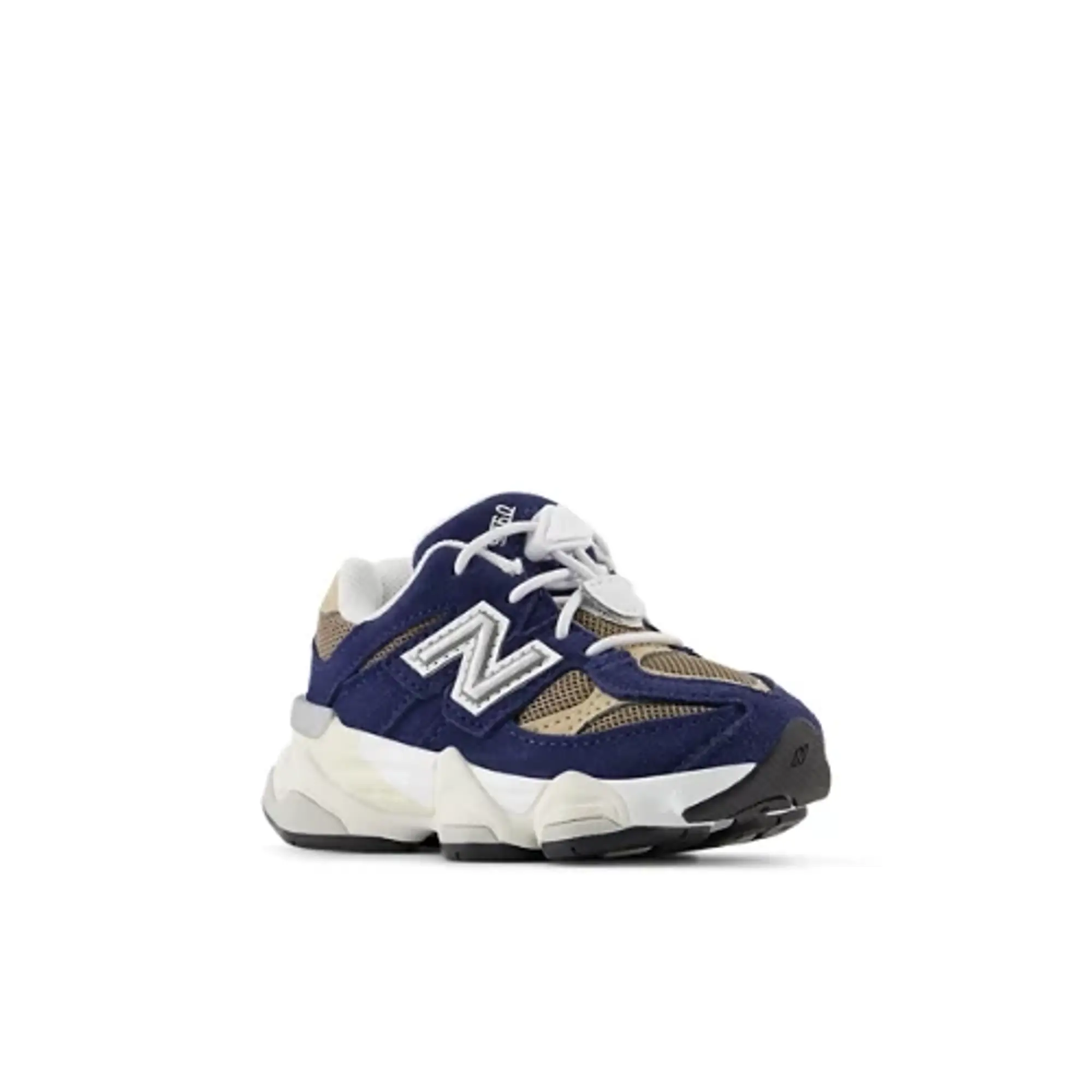 New Balance Infants' 9060 in Blue/Brown Leather