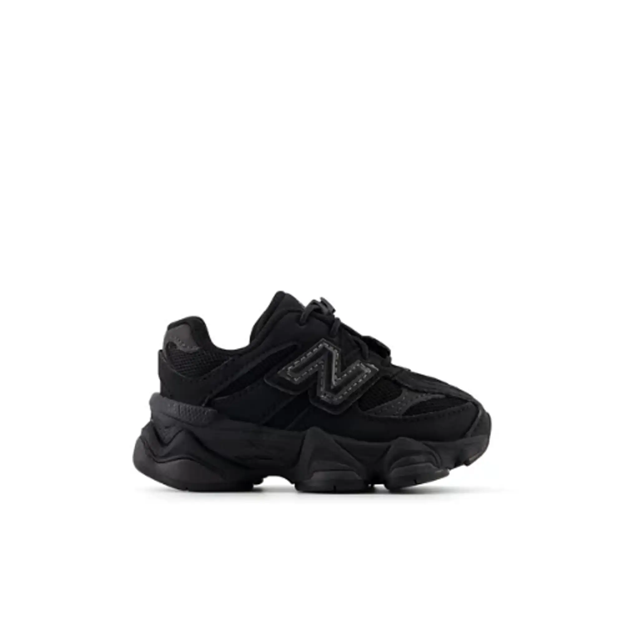 New Balance Infants' 9060 in Black Synthetic