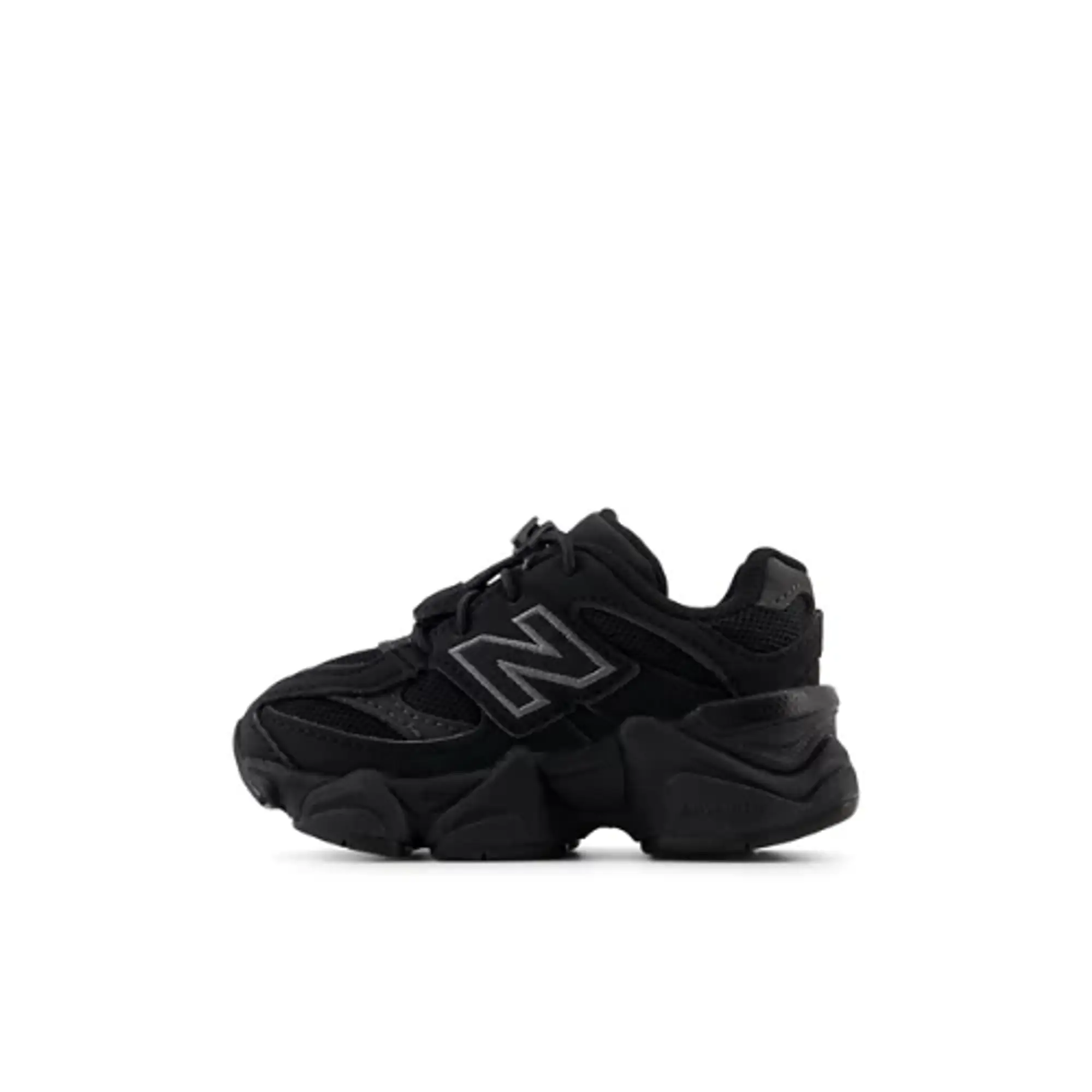 New Balance Infants' 9060 in Black Synthetic