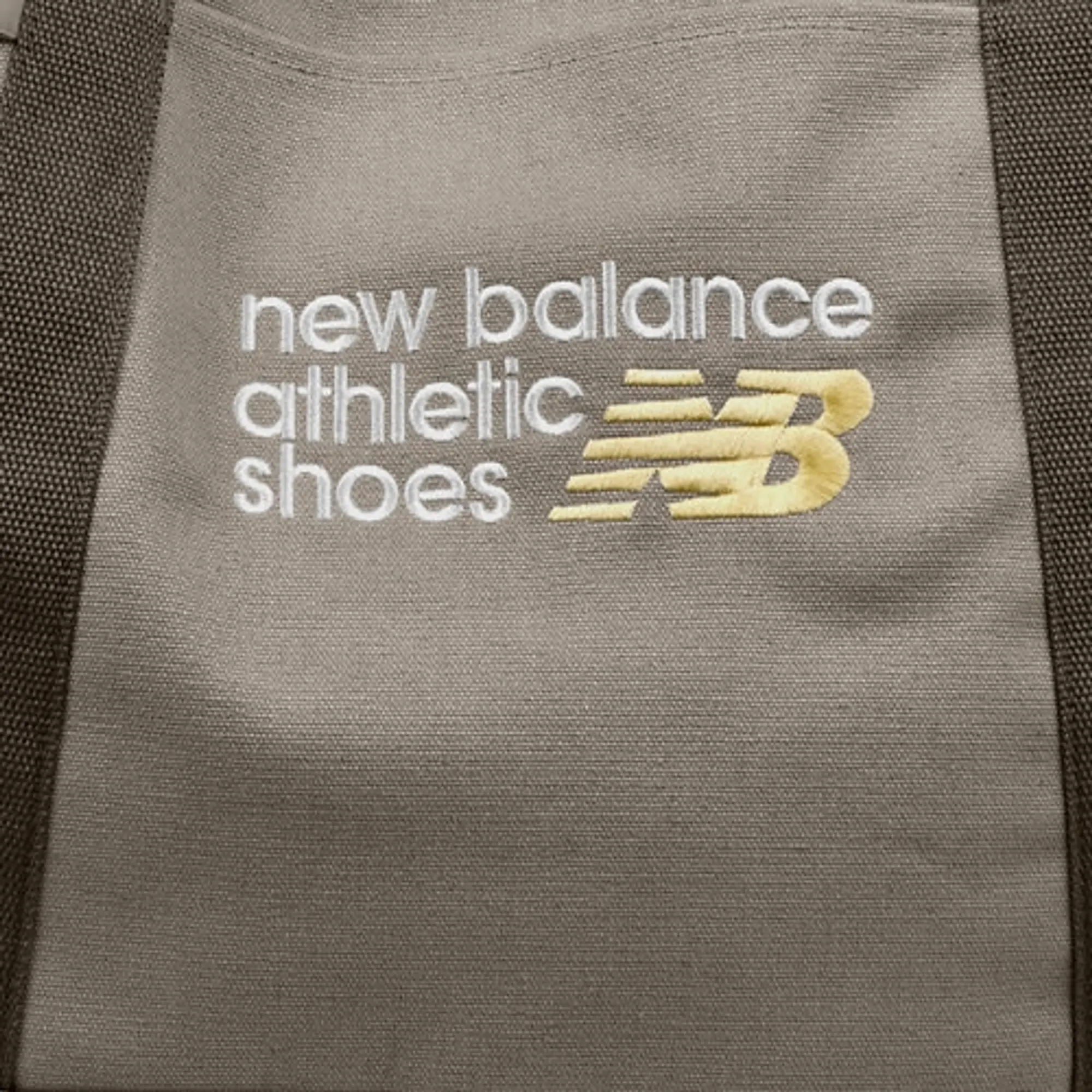 New Balance Unisex Classic Canvas Tote in Beige Polyester