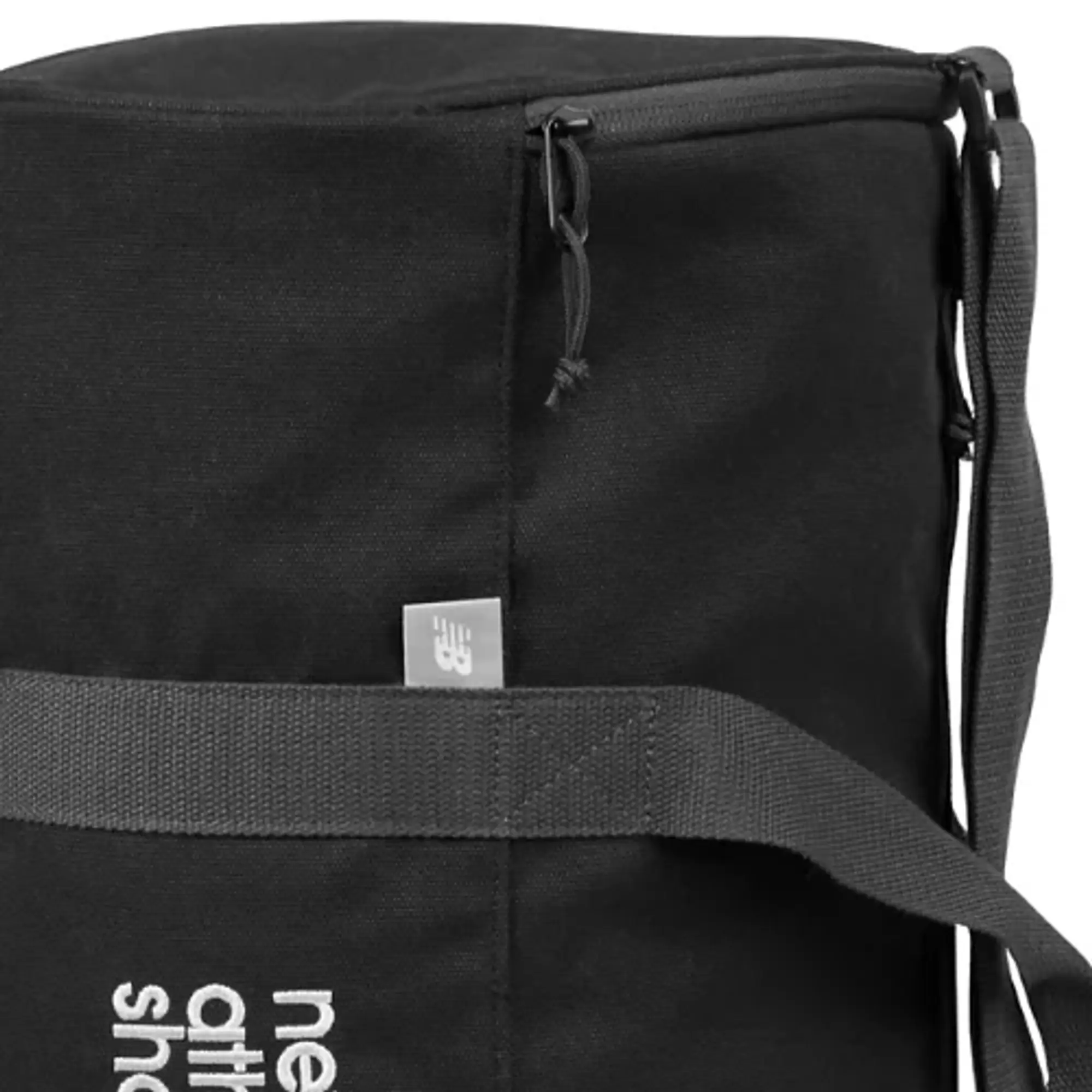 New Balance Unisex Canvas Duffle in Black Polyester