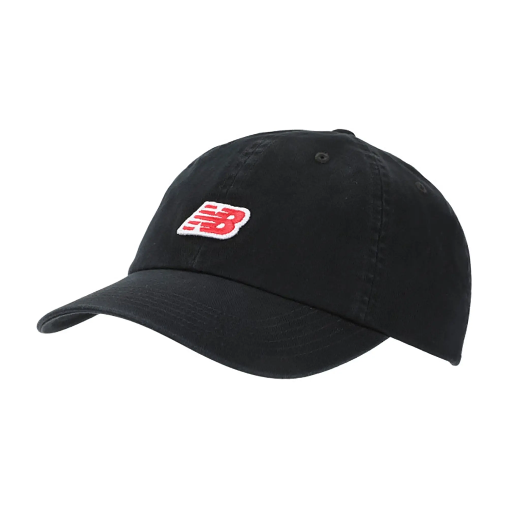 Cap New Balance 6 Panel Nb Patch Logo Hat Black Universal