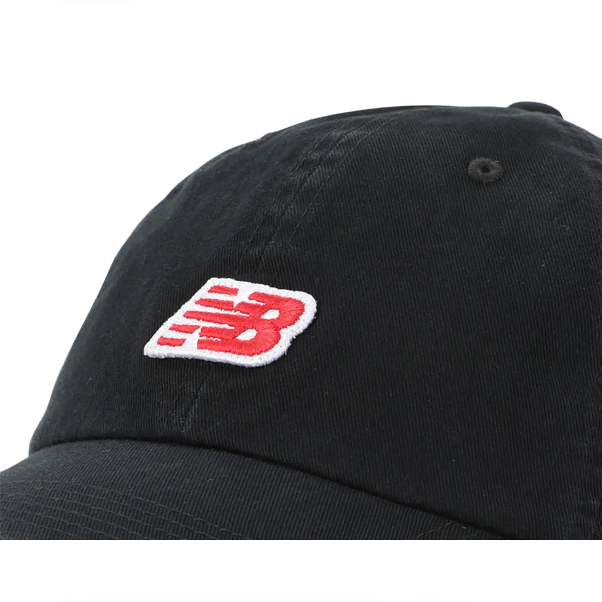 Cap New Balance 6 Panel Nb Patch Logo Hat Black Universal