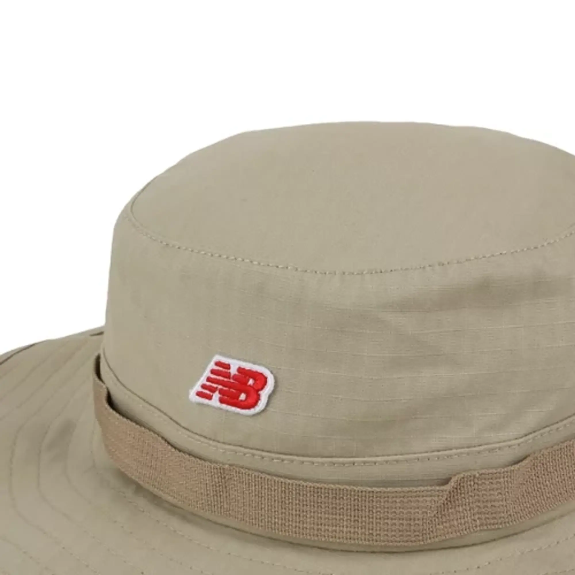 New Balance Unisex Boonie Bucket NB Patch in Grey Cotton