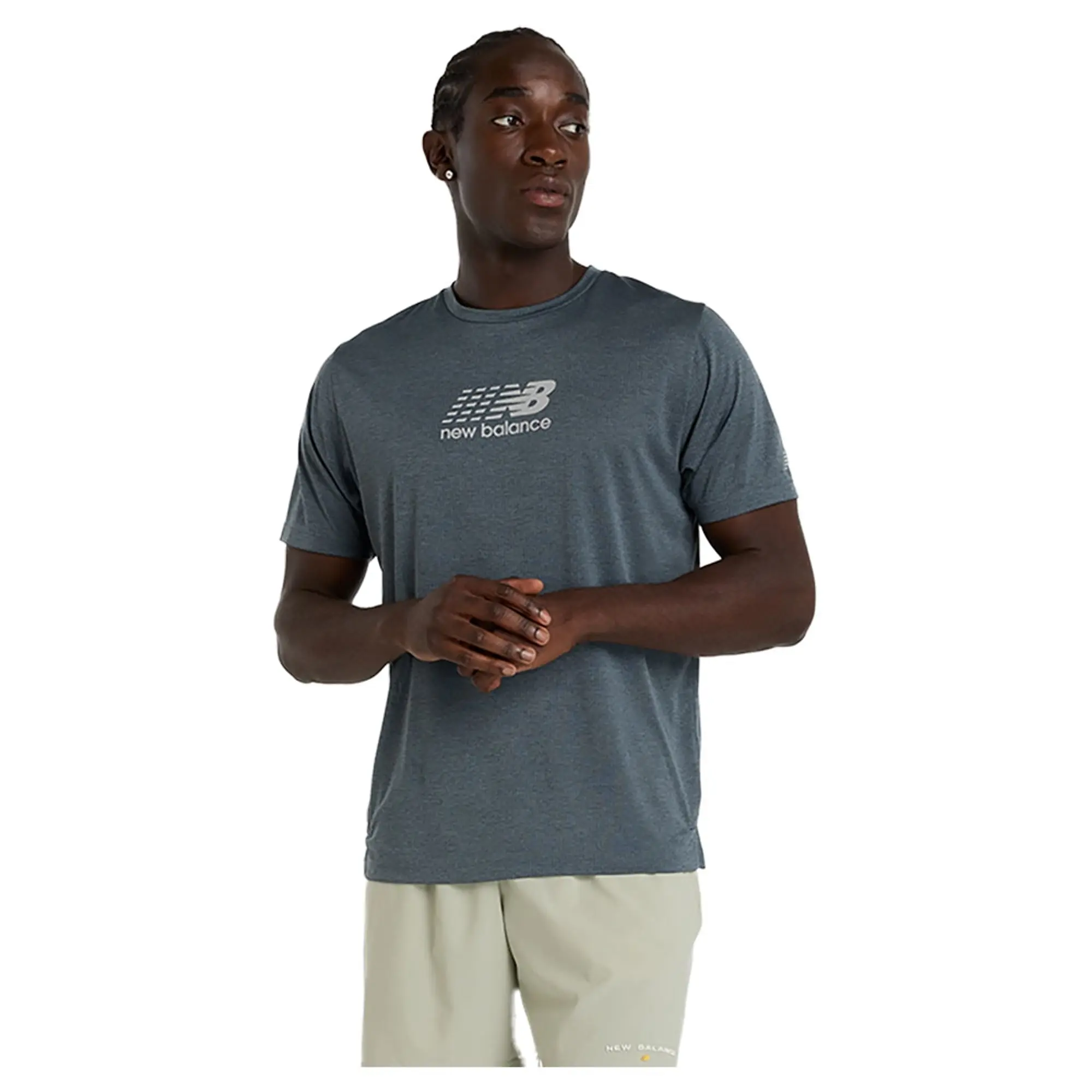 New Balance Athletics Reflective Graphic Short Sleeve T-shirt