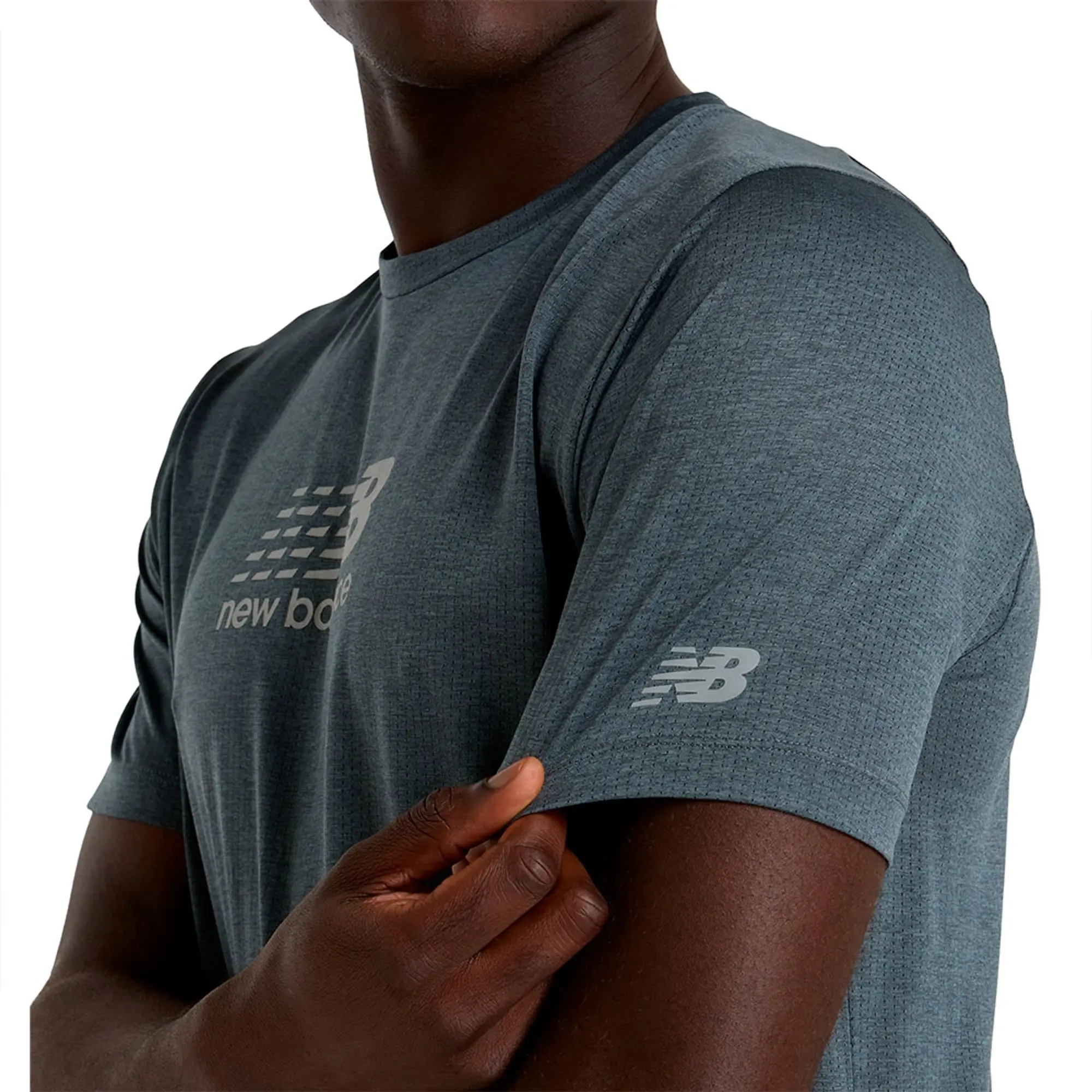 New Balance Athletics Reflective Graphic Short Sleeve T-shirt