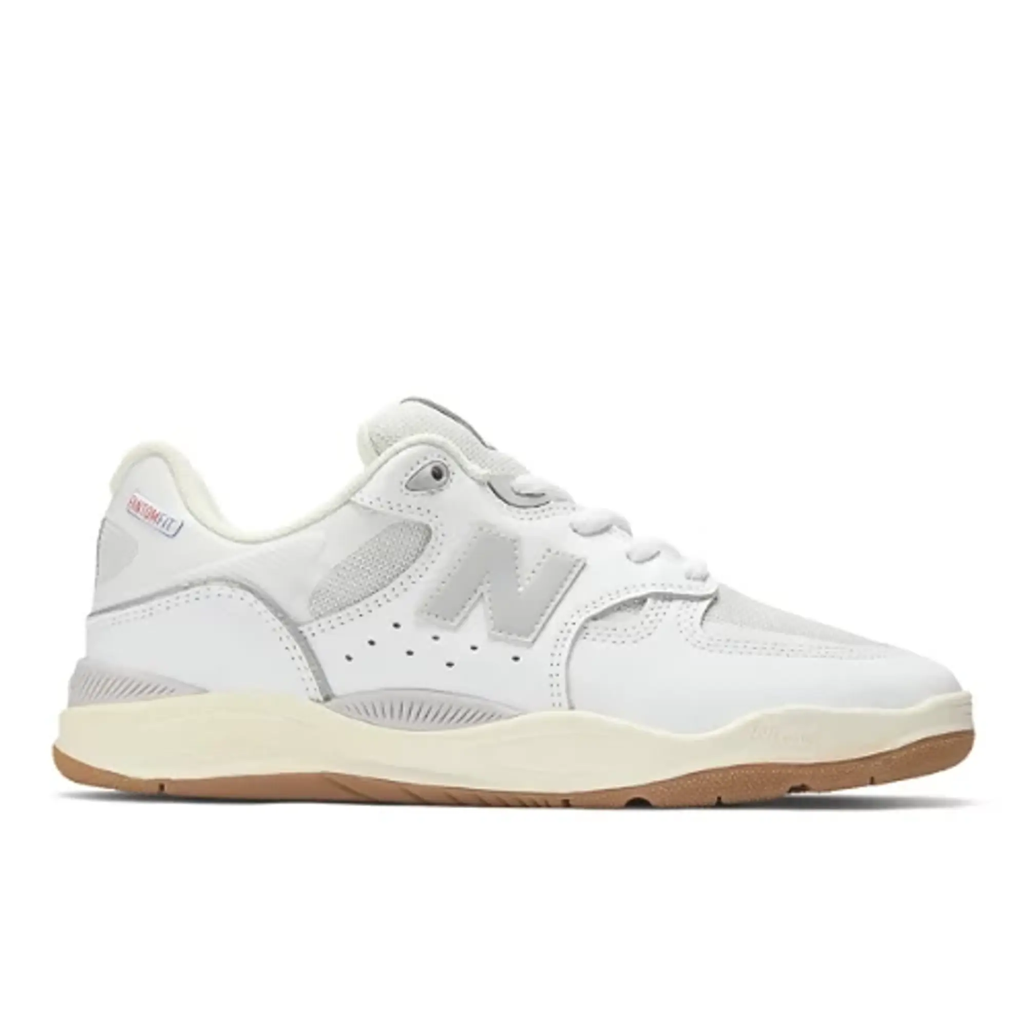 New Balance Men's NB Numeric Tiago Lemos 1010 in White/Grey Suede/Mesh