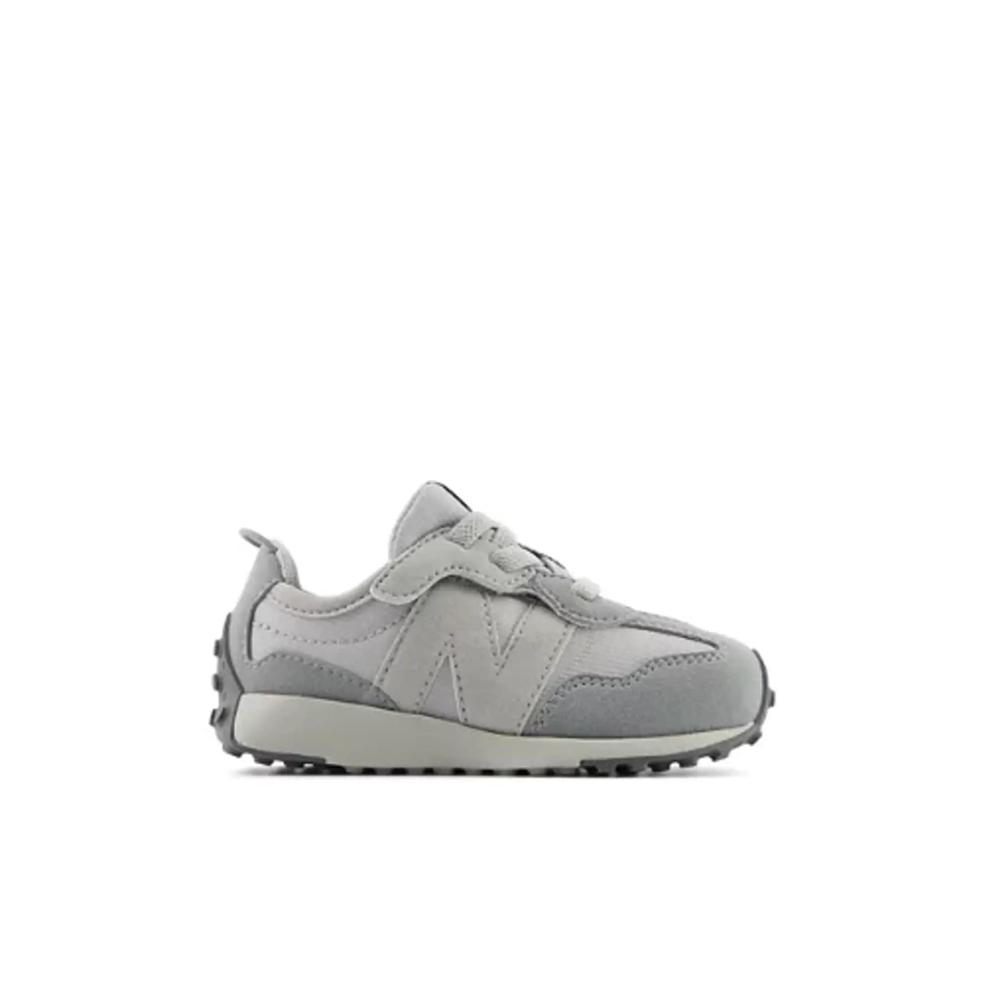 New Balance Kids' 327 NEW-B HOOK & LOOP in Grey Synthetic