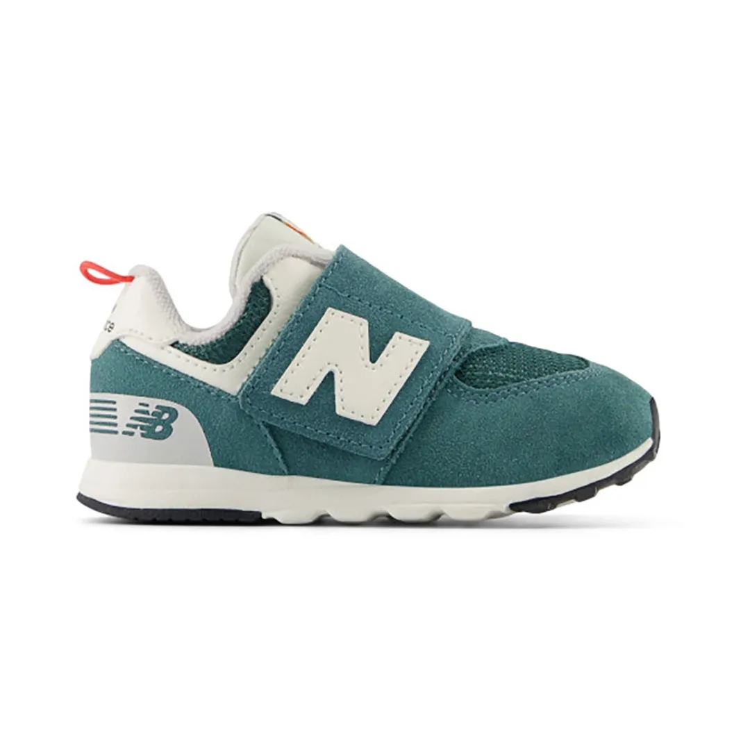 New Balance 574 New-b Hook & Loop Trainers | NW574VPG | FOOTY.COM