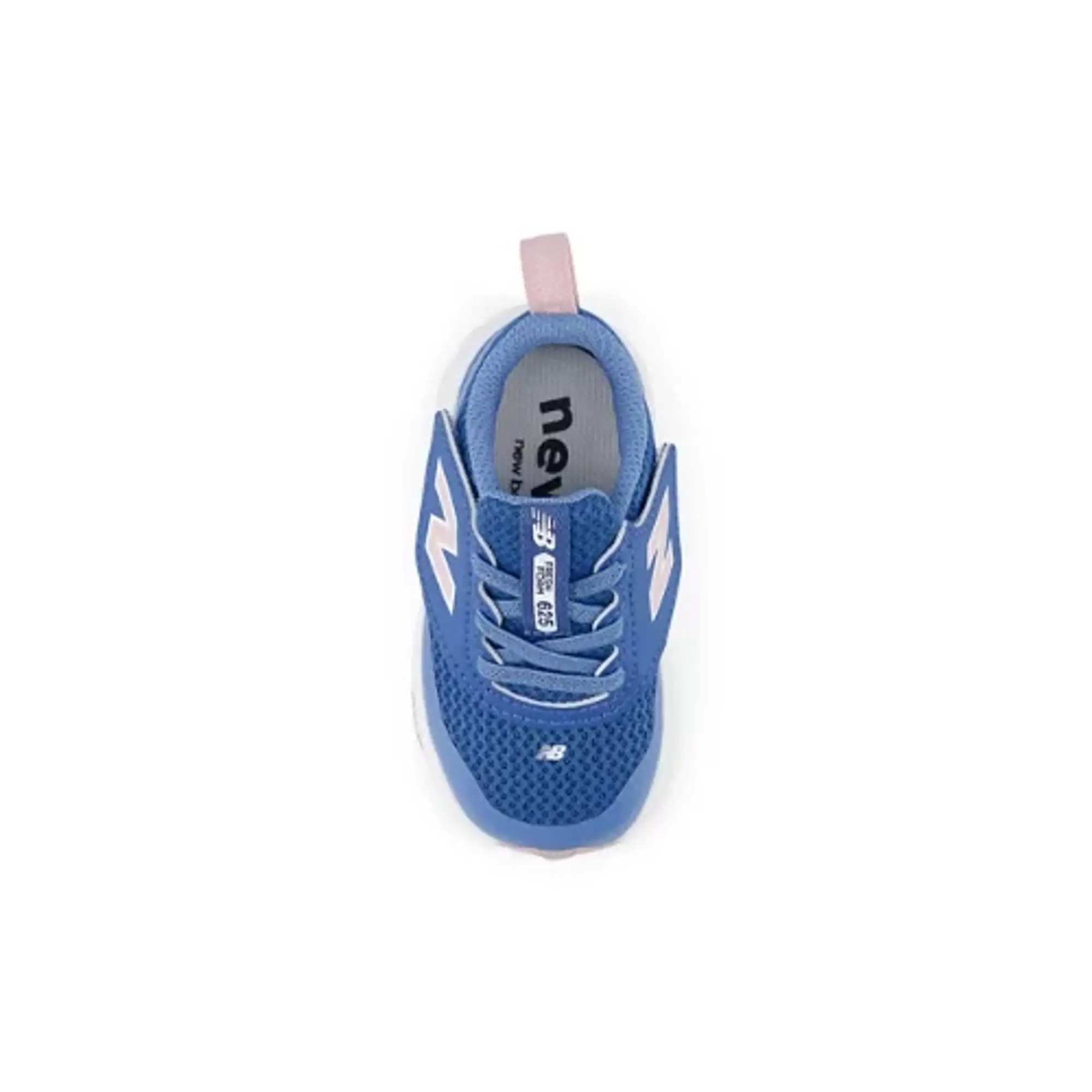 New Balance Kids' Fresh Foam 625 NEW-B Hook & Loop in Blue/Pink Mesh