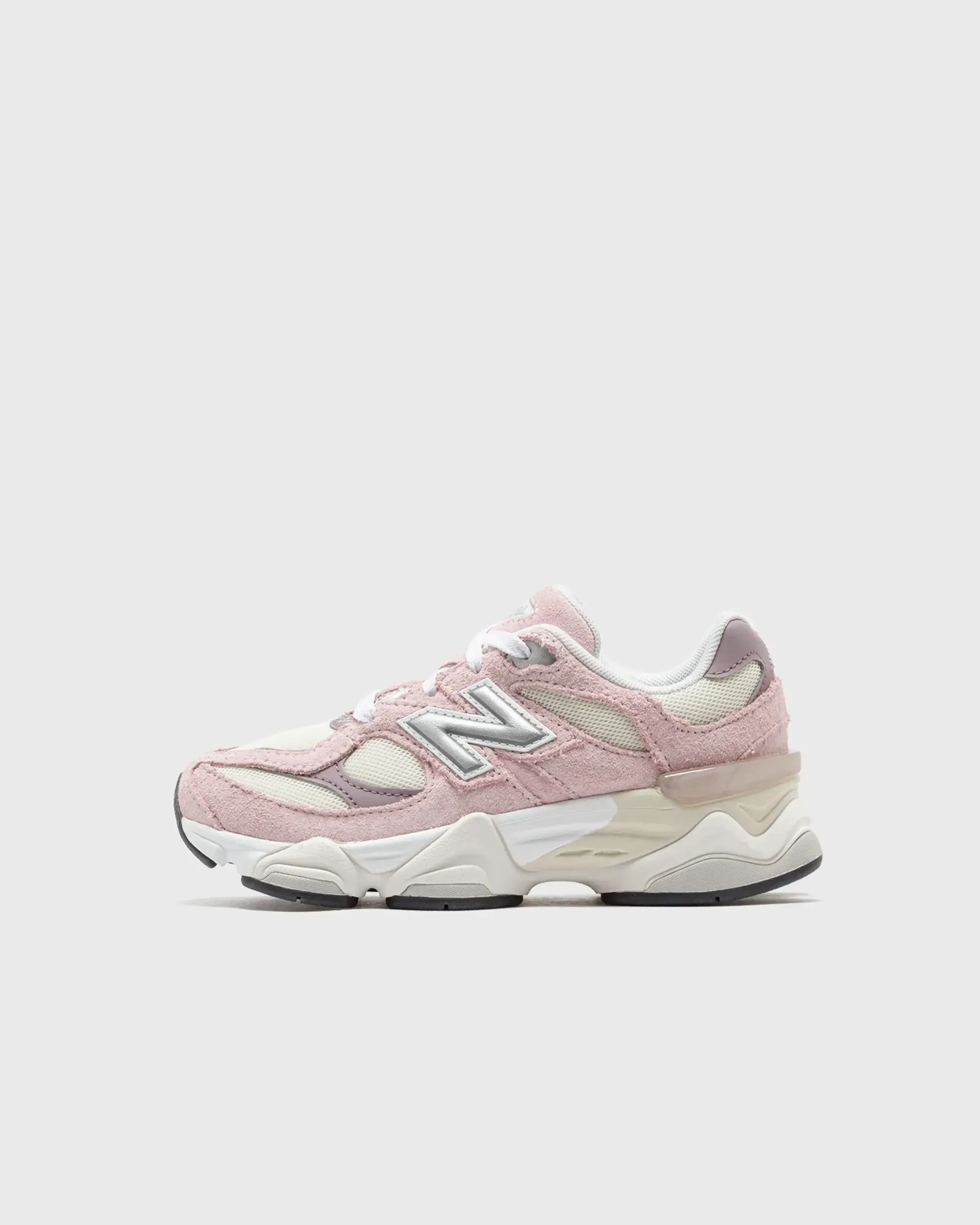 New Balance Kids' 9060 in Pink/Purple Leather