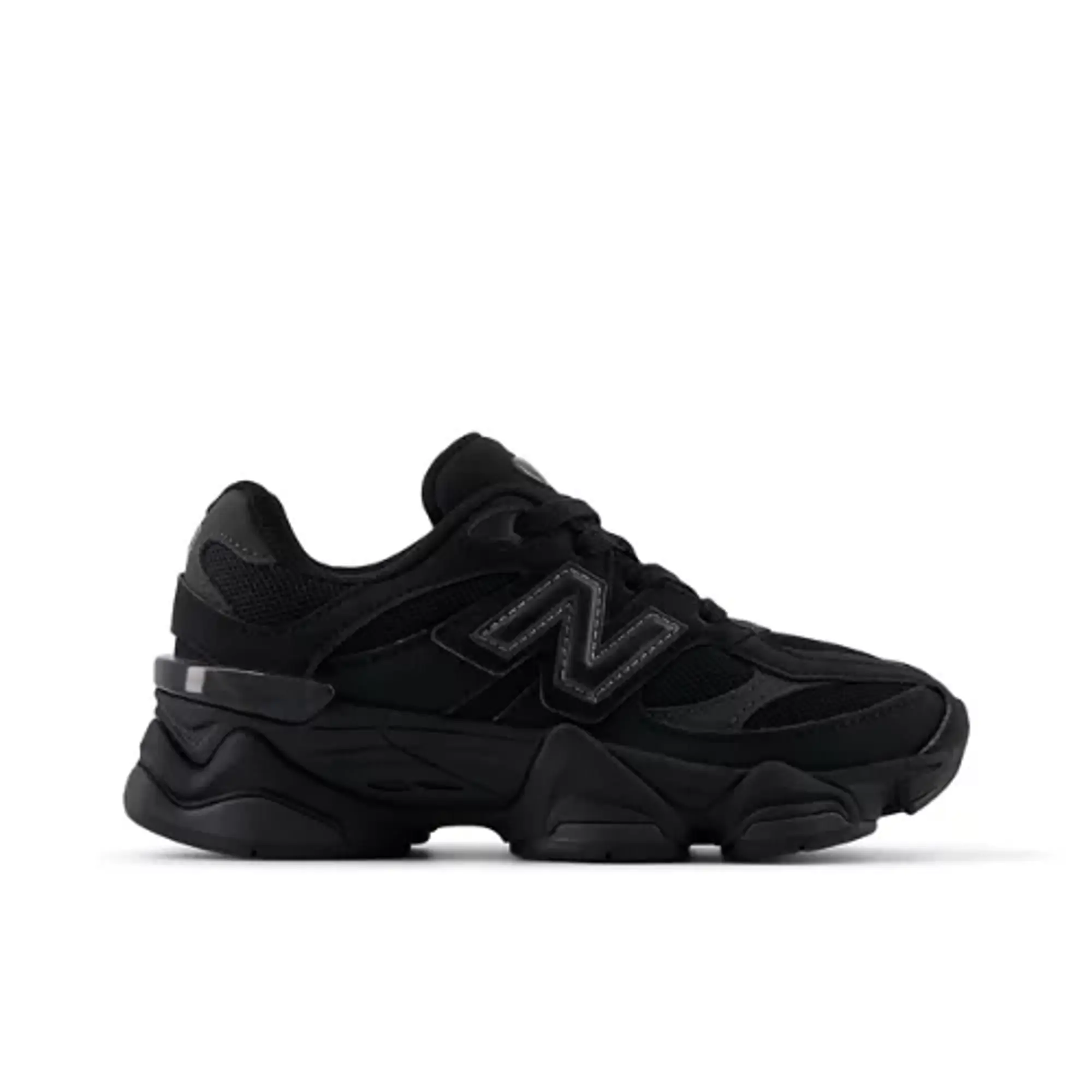 New Balance Kids' 9060 in Black Synthetic