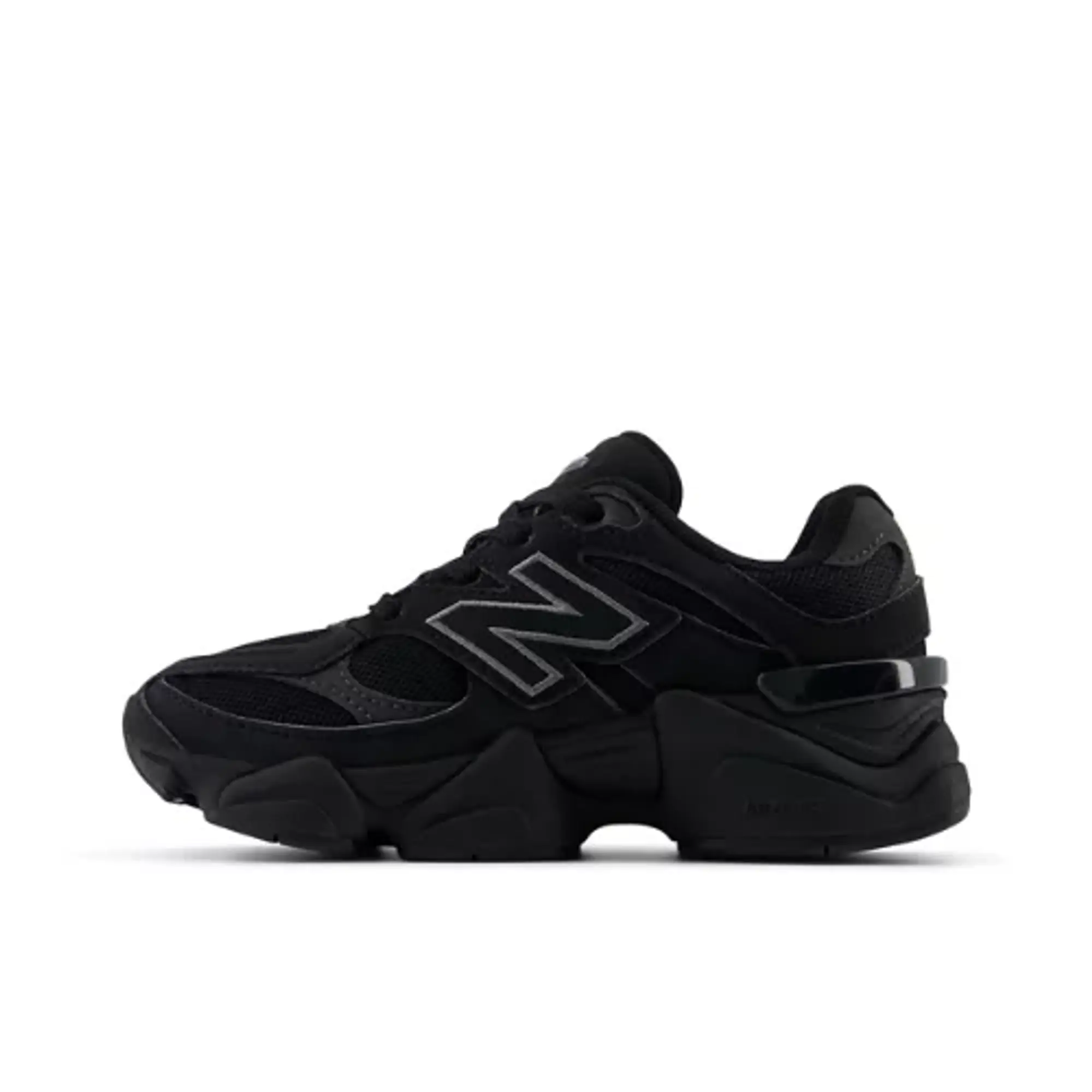 New Balance Kids' 9060 in Black Synthetic