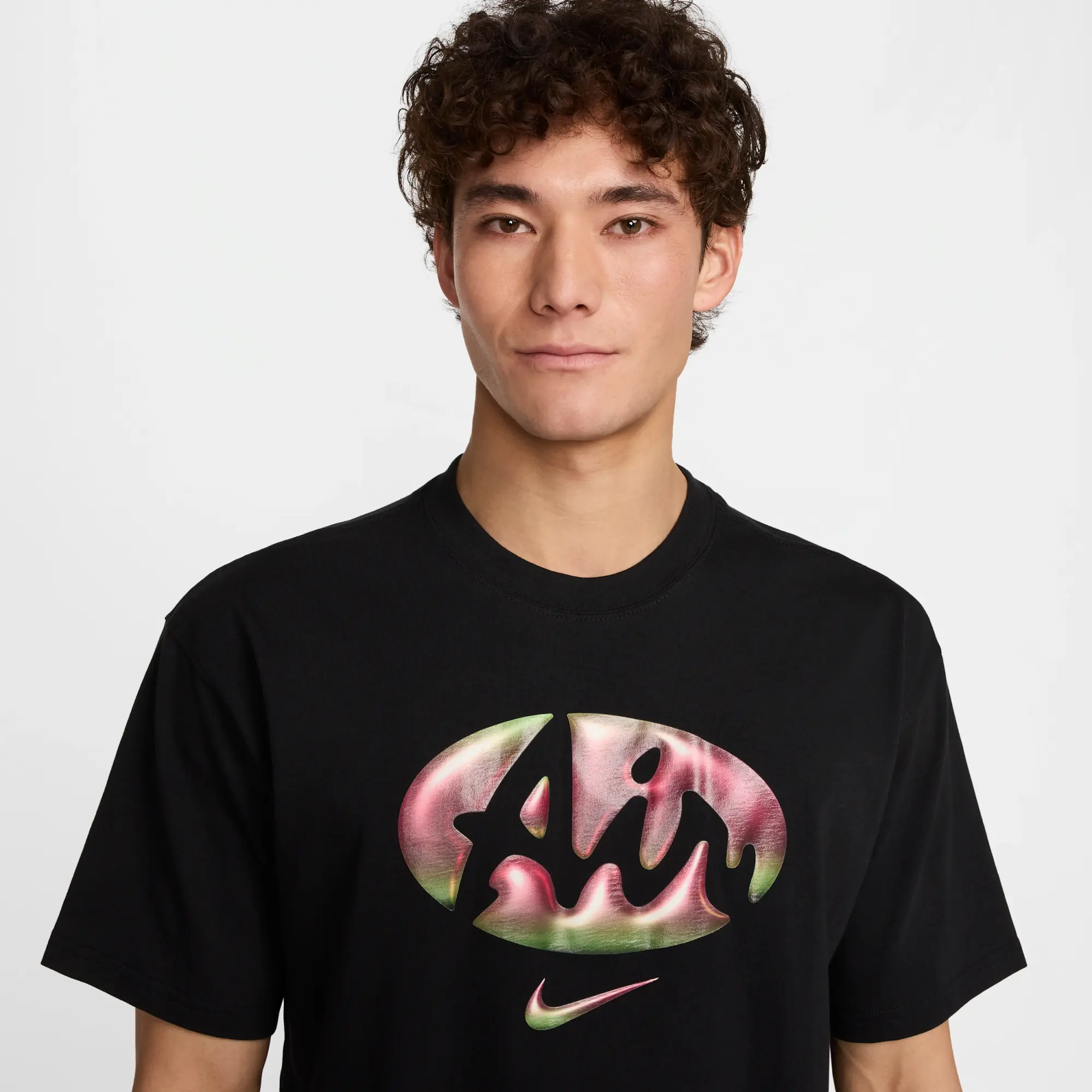 Nike Sportswear Men's Max90 T-Shirt - Black - Cotton