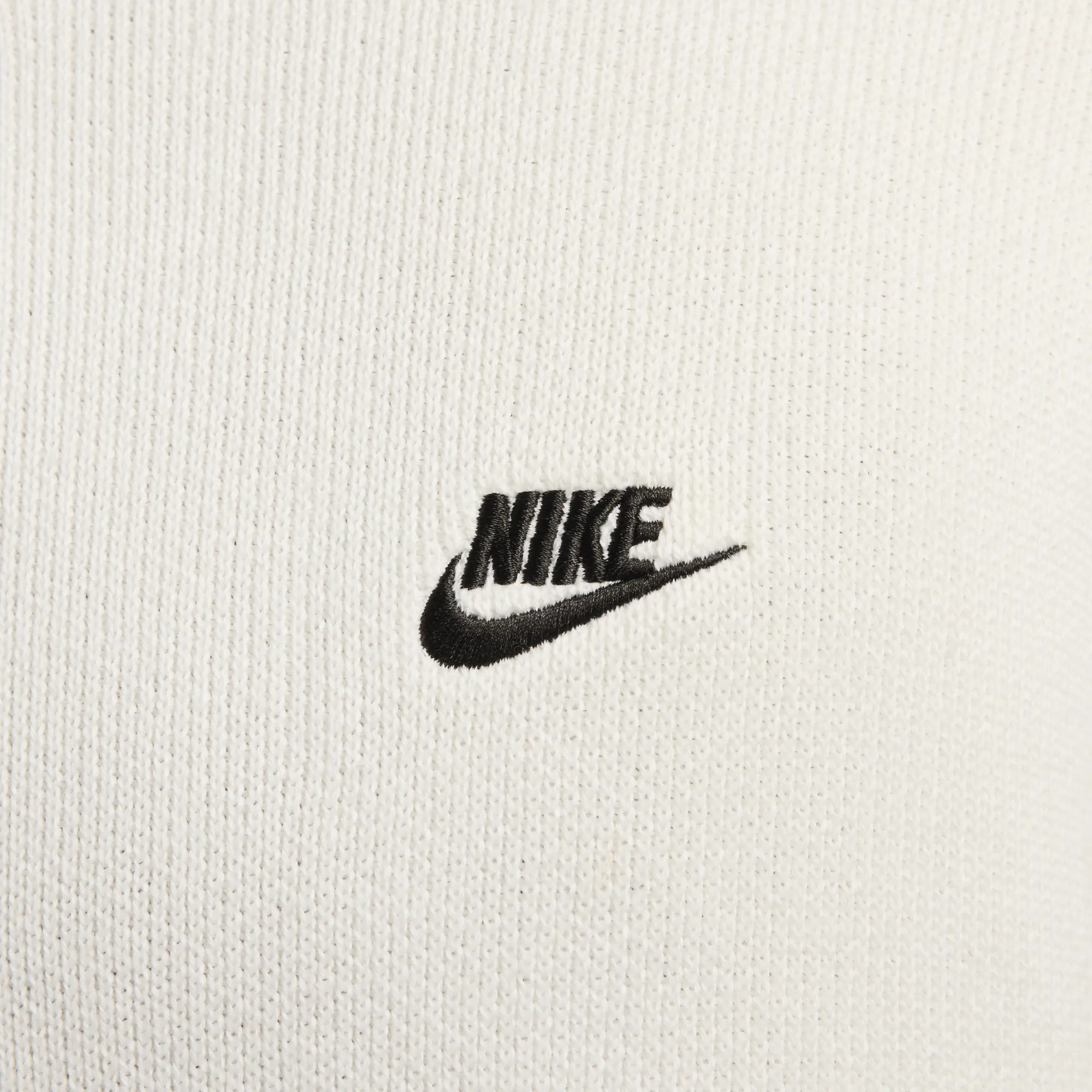 Nike Club Men Sweatshirts - White