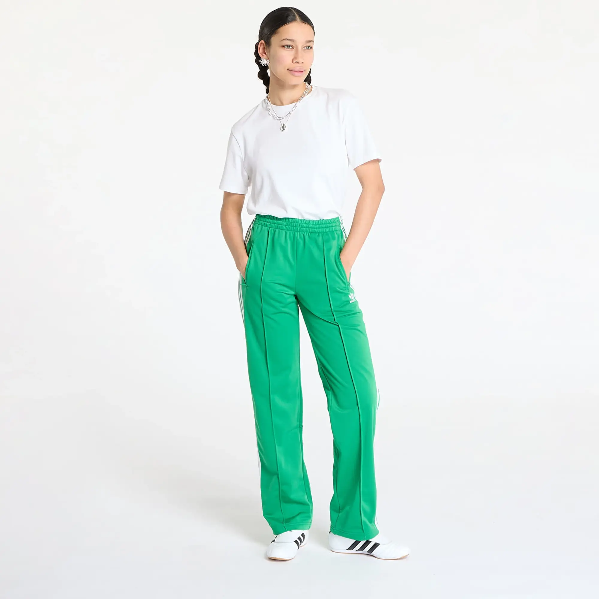 adidas Originals Pants Adidas Firebird Adicolor Trackpant Green Xl