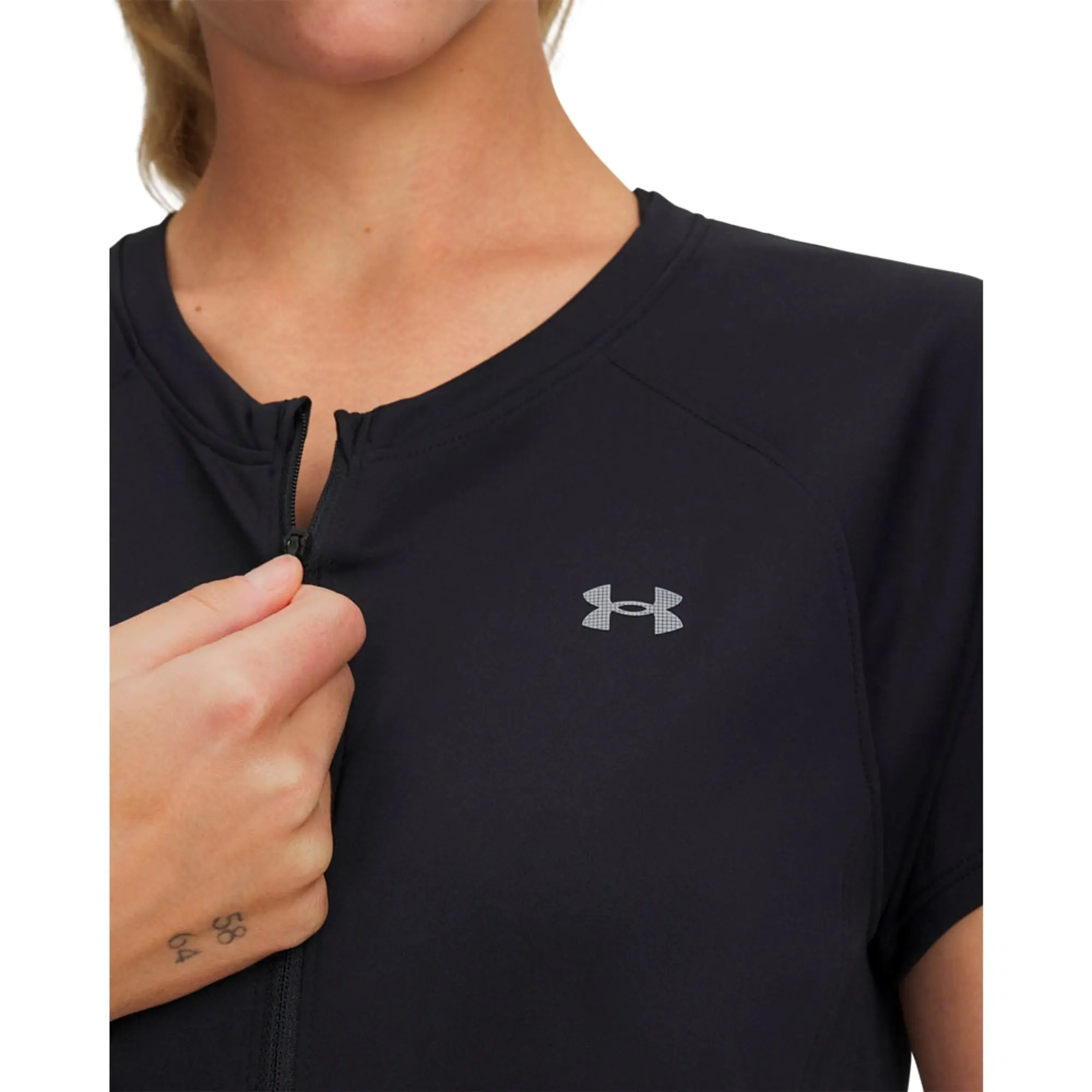 Under Armour Trail Run Zip Short Sleeve T-shirt