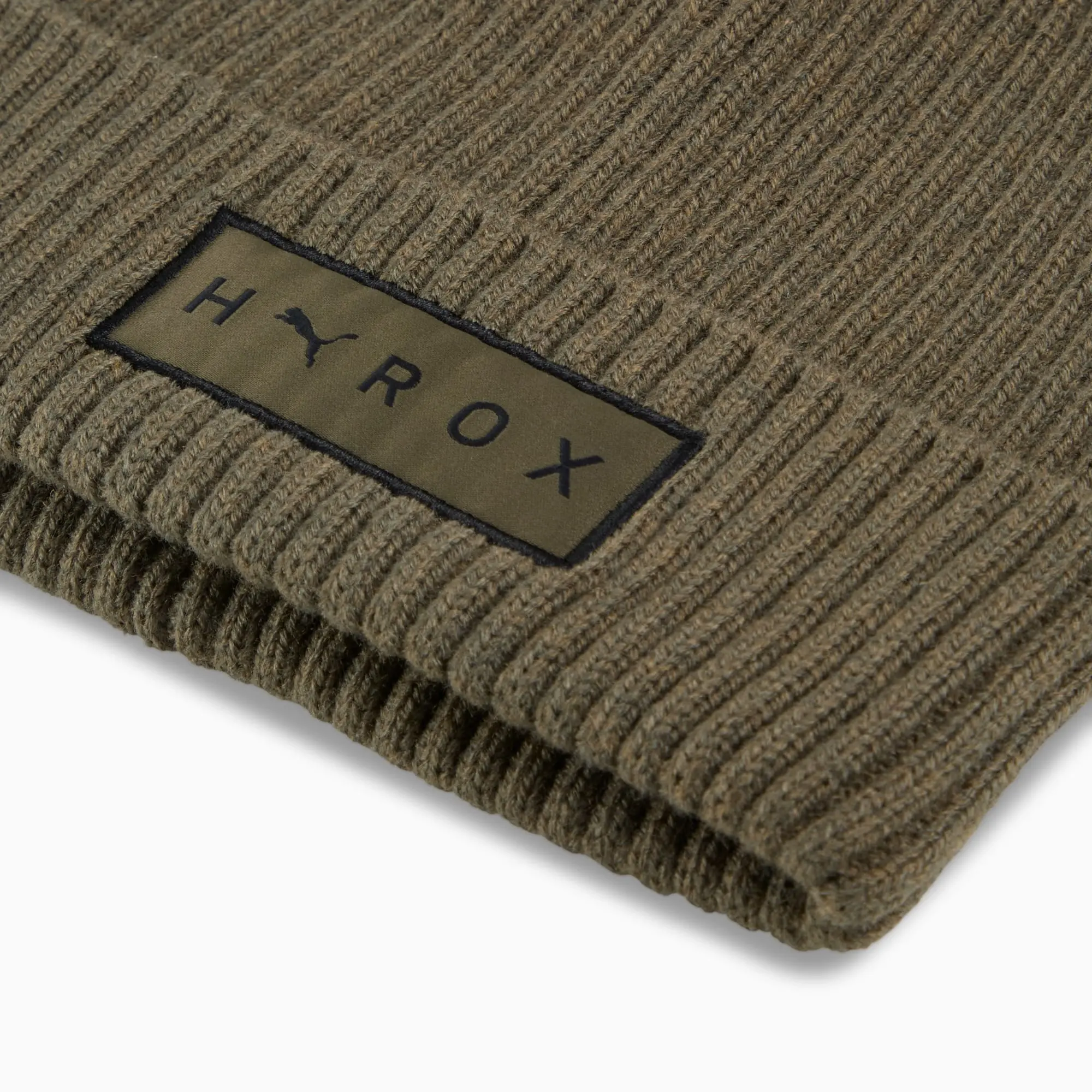 PUMA x HYROX Cuff Beanie Hat, Loden Green