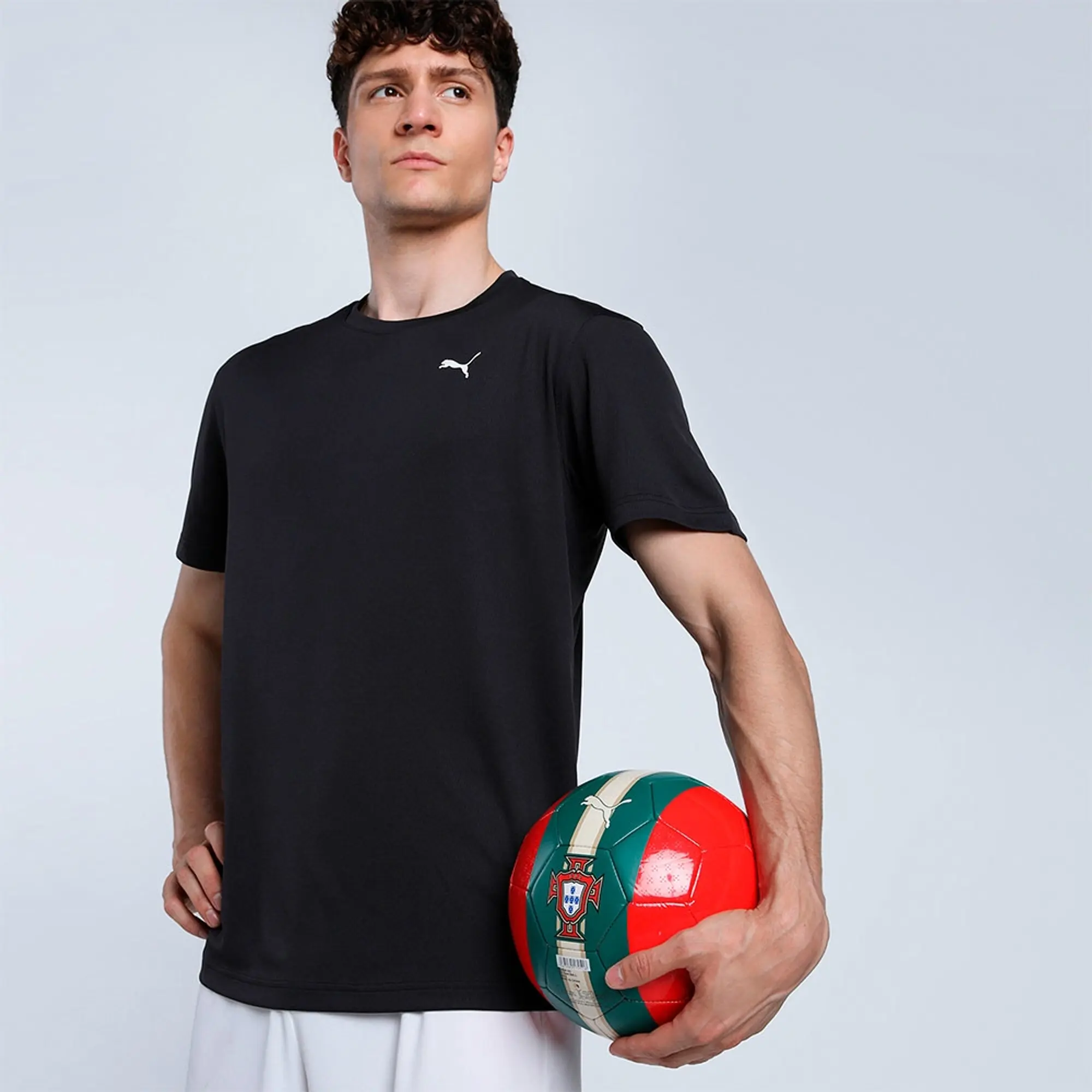 Puma Portugal Football Fan Ball - ['Red']