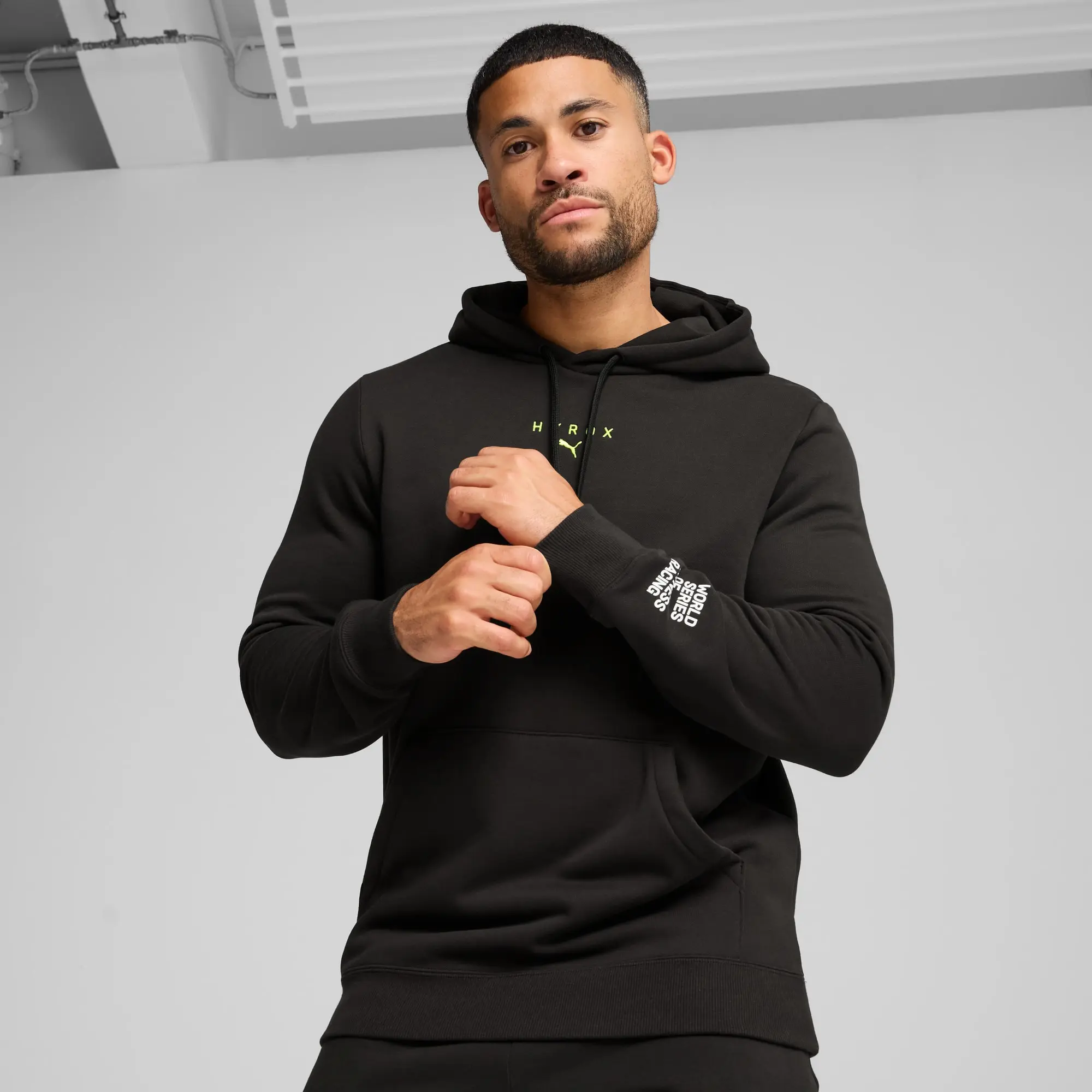 PUMA x HYROX Heavyweight Hoodie Men, Black
