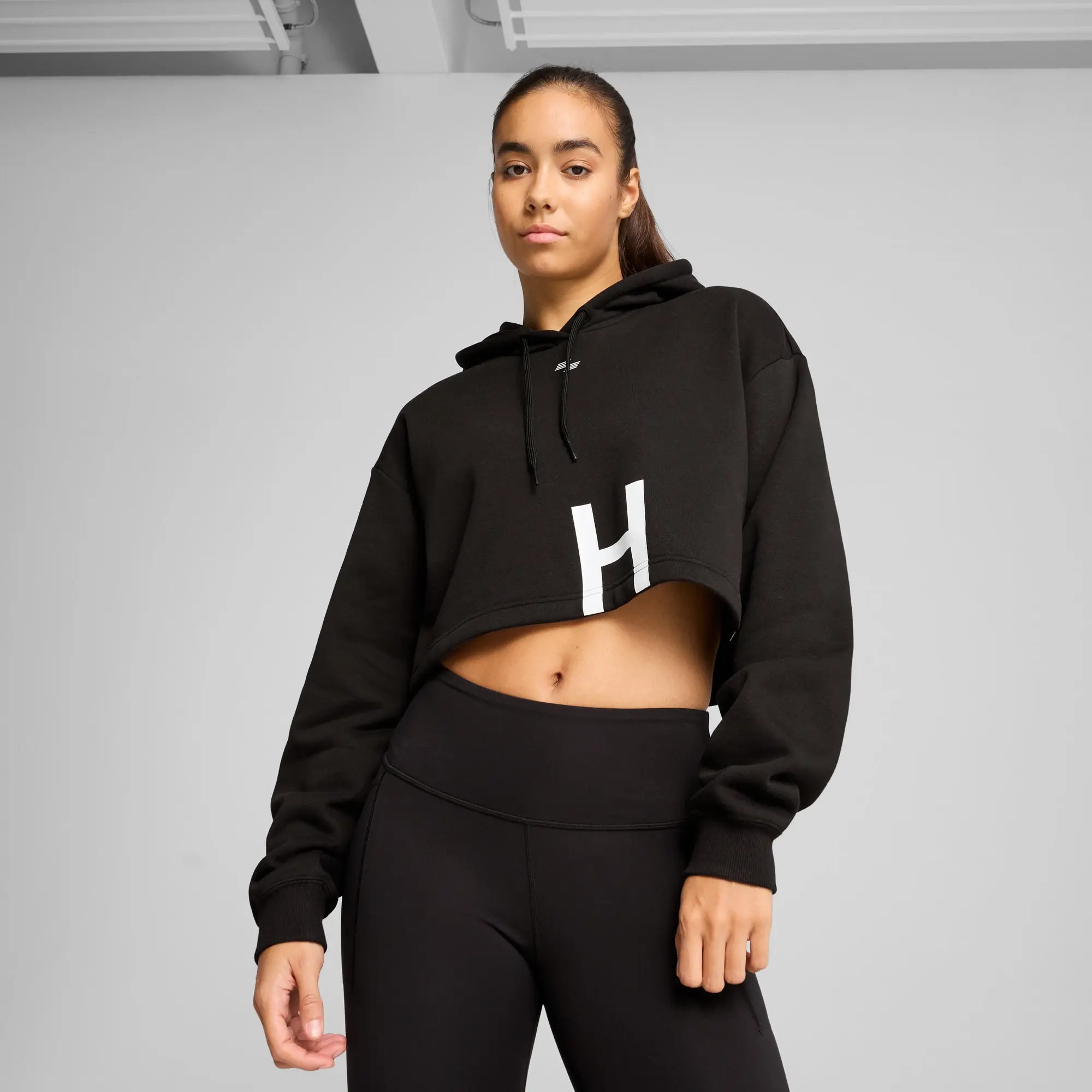 PUMA x HYROX Heavyweight Hoodie Women, Black