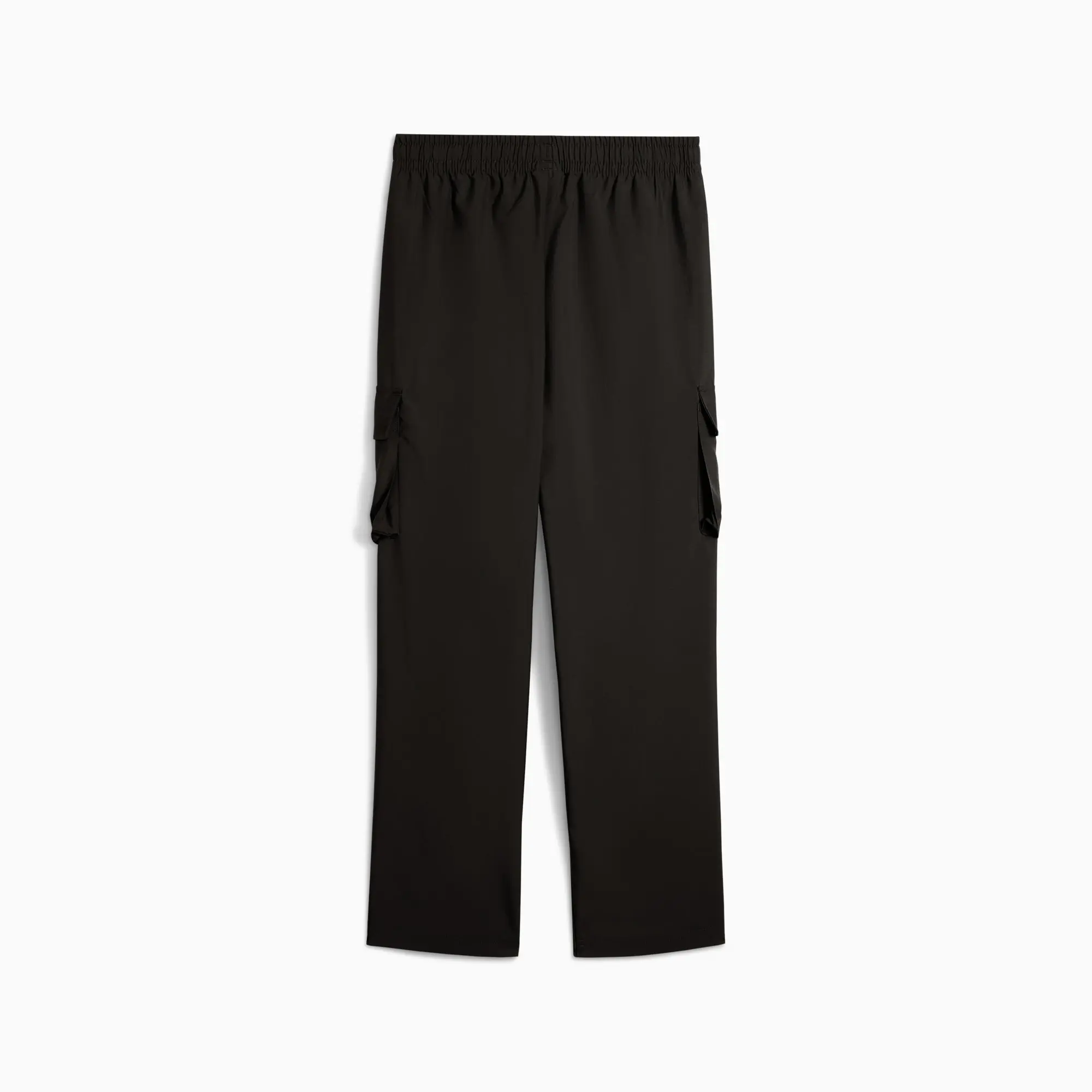 PUMA Ess No. 1 Logo Woven Cargo Pants Youth, Black