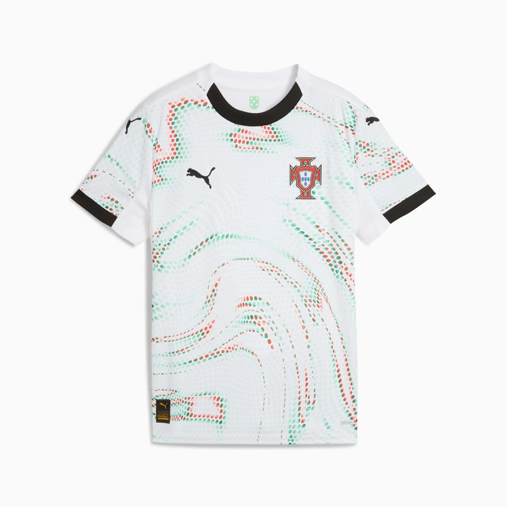 Puma Portugal 25 Away Football Shirt Jnr