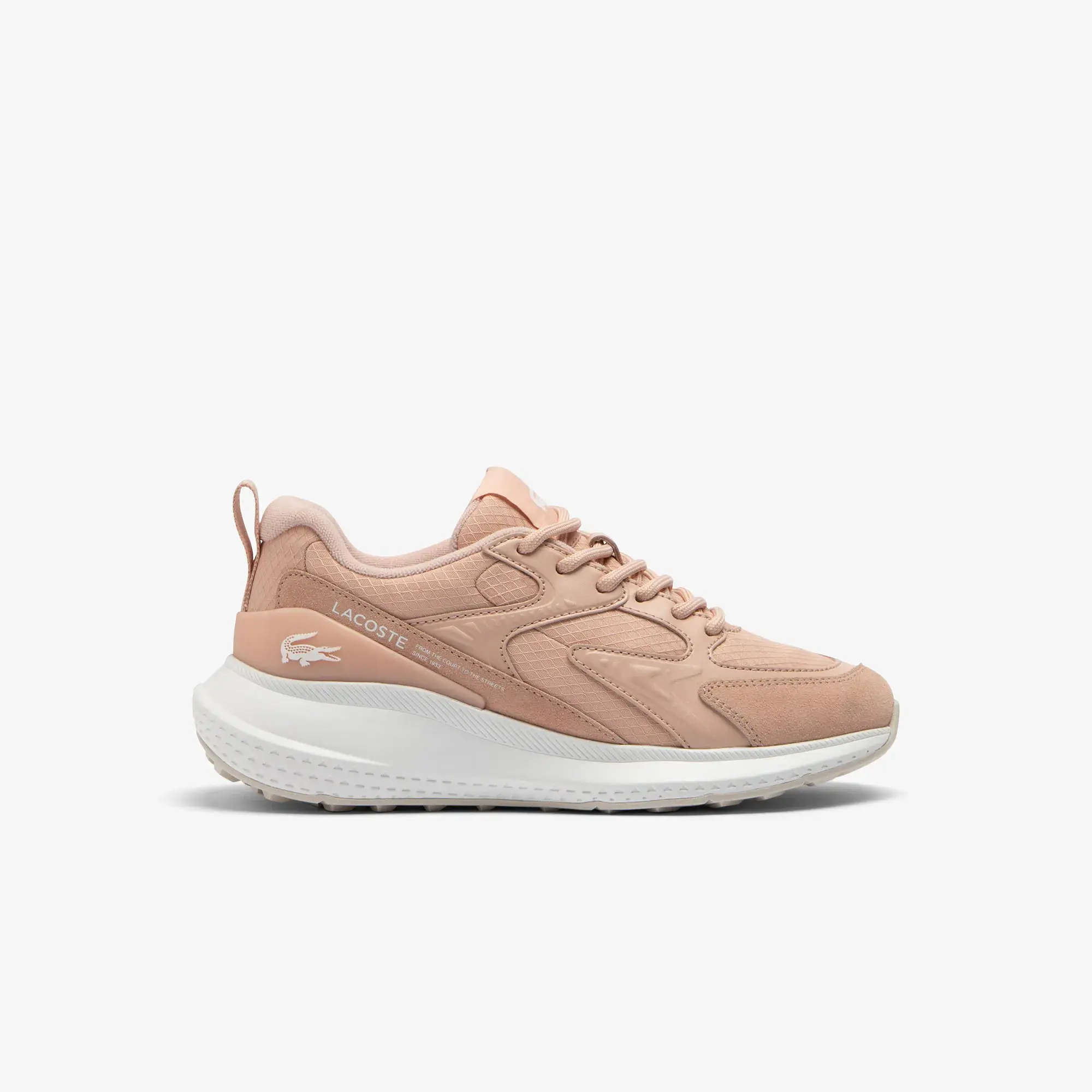 Lacoste Women's L003 Evo Sneakers - Light Pink & White