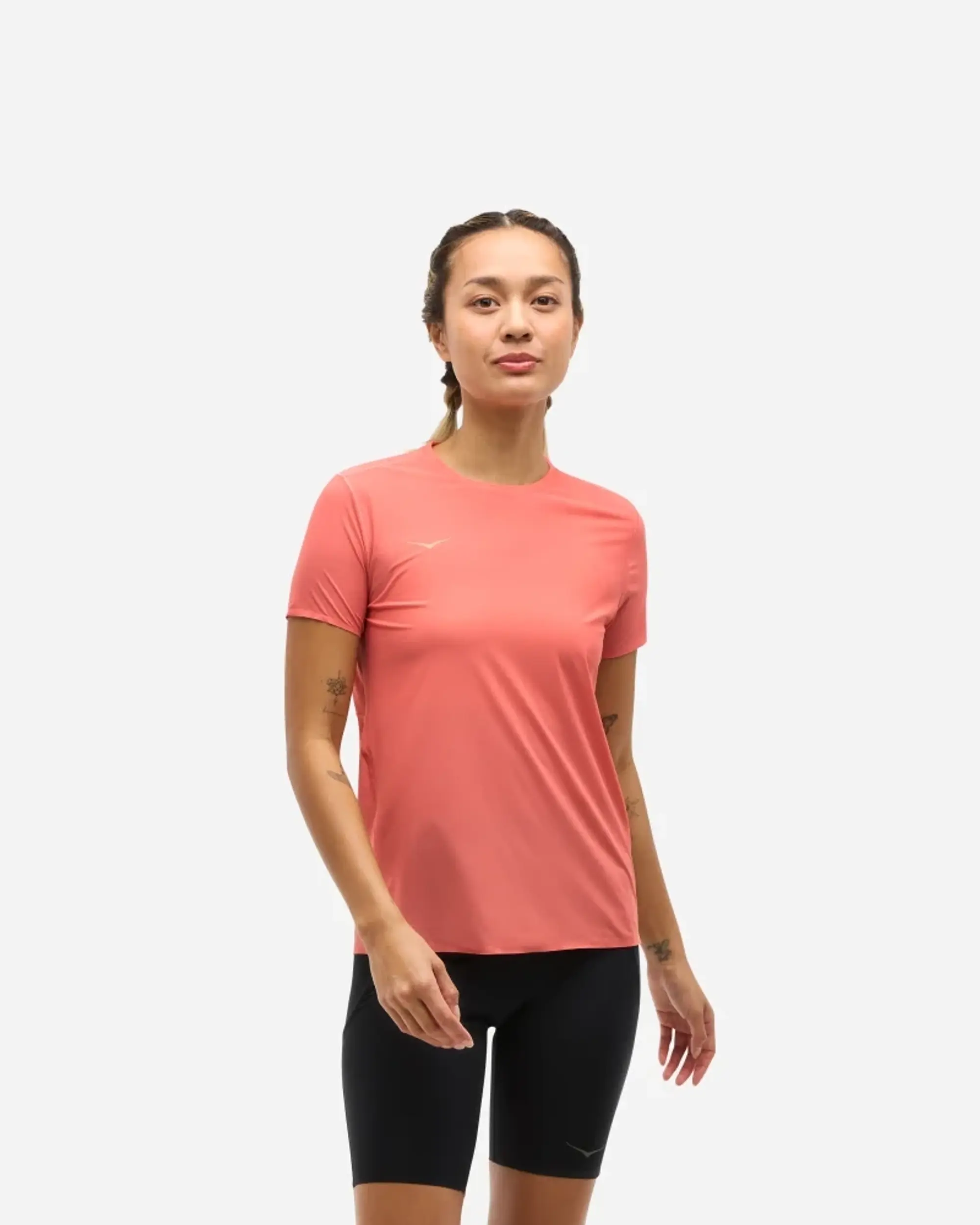 Hoka One One HOKA Women's Airolite Run Top in Grapefruit