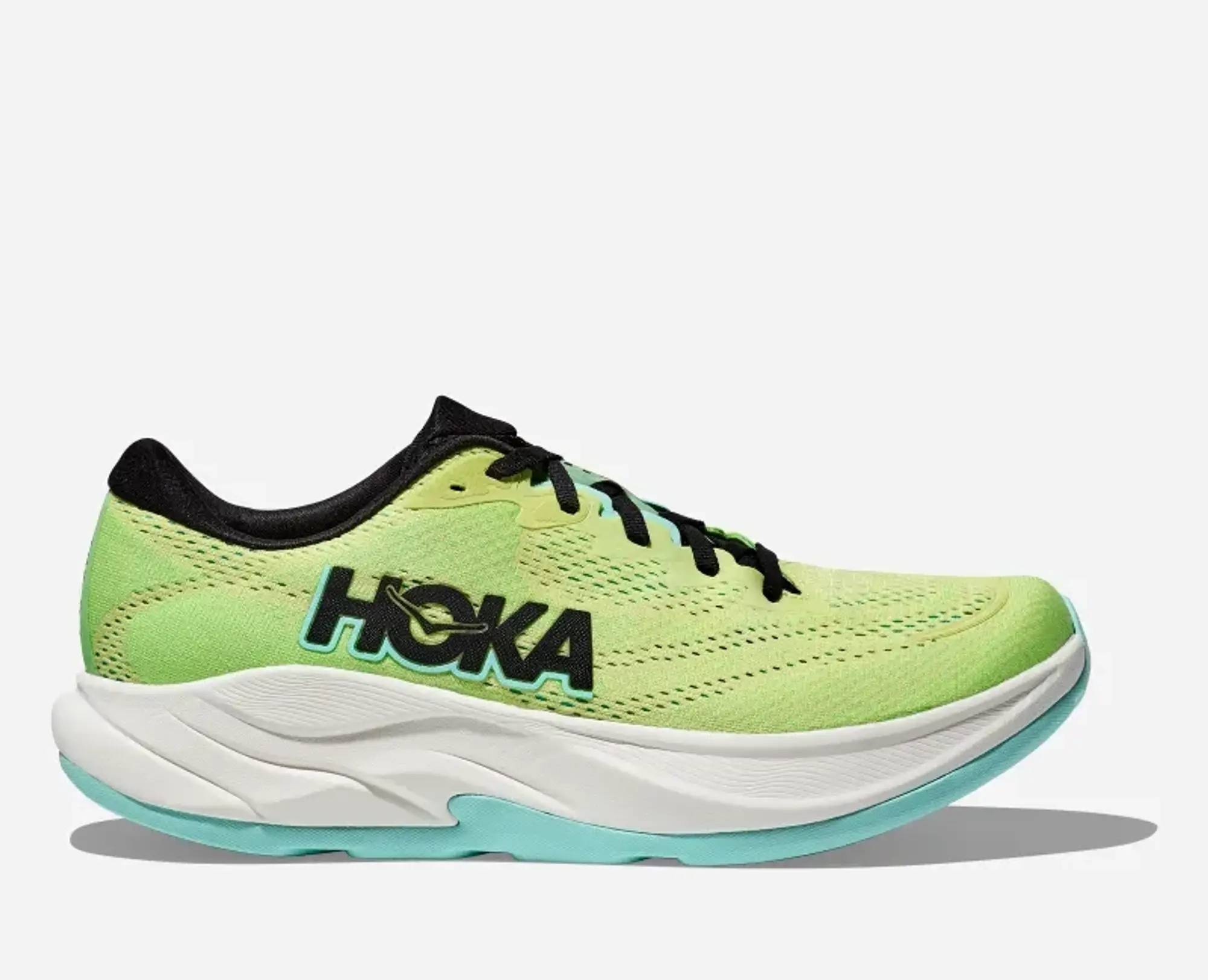 Hoka One One HOKA Men's Rincon 4 Road Running Shoes in Yuzu/Tart Apple