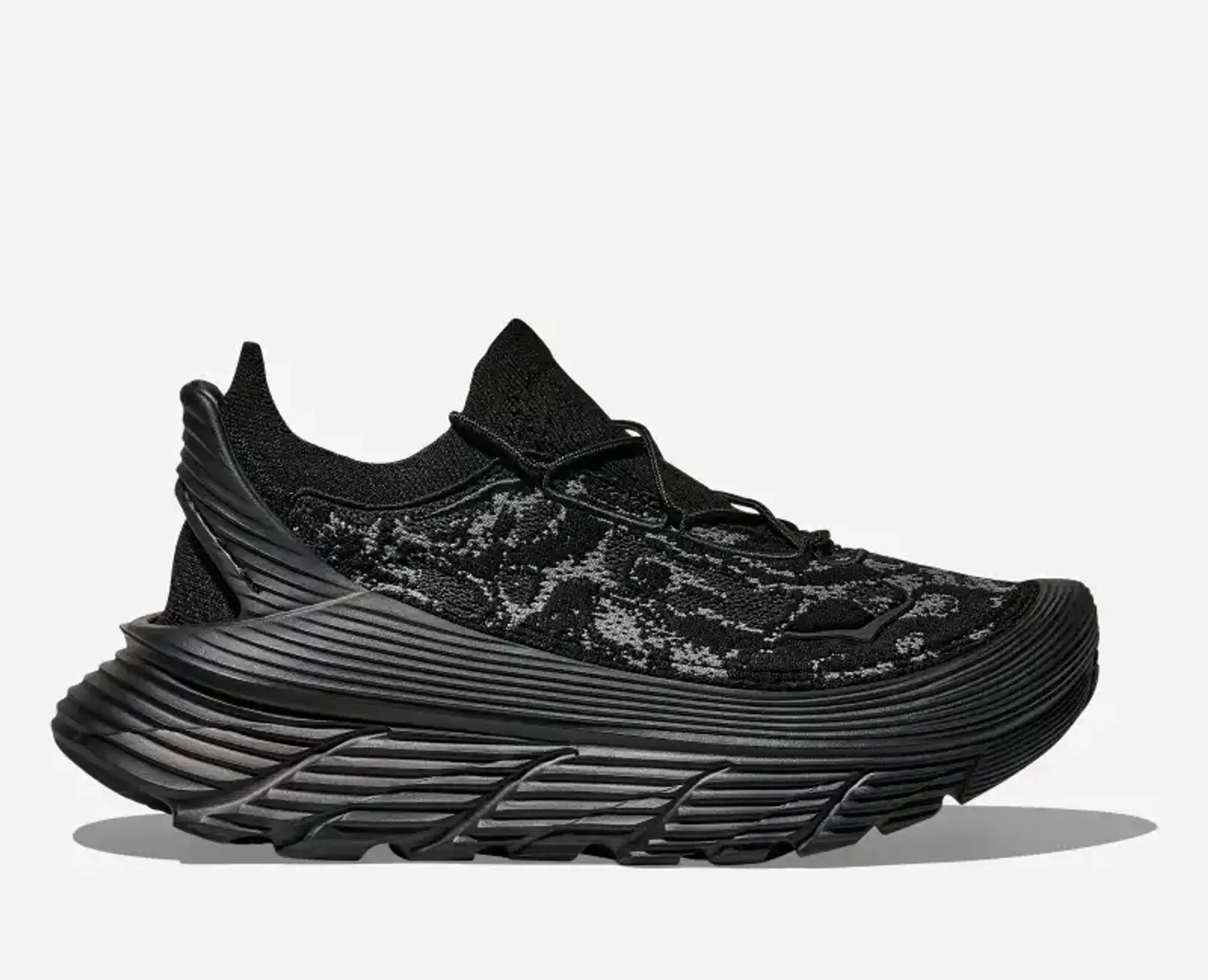 Hoka One One HOKA Stealth/Tech Restore Chukka Lifestyle Shoes in Carbon Black/Black