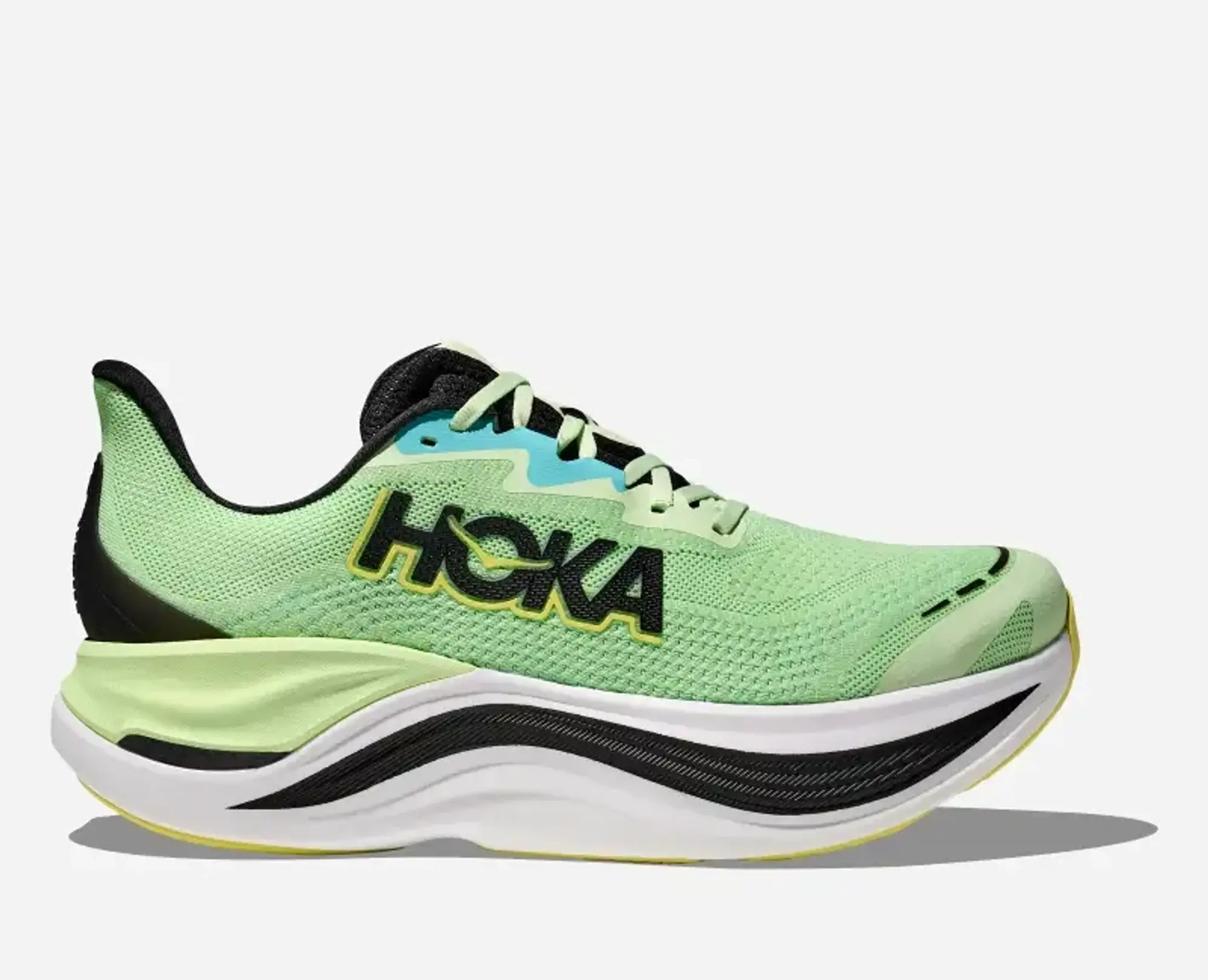 Hoka One One HOKA Men's Skyward X Road Running Shoes in Luna Moth/Black