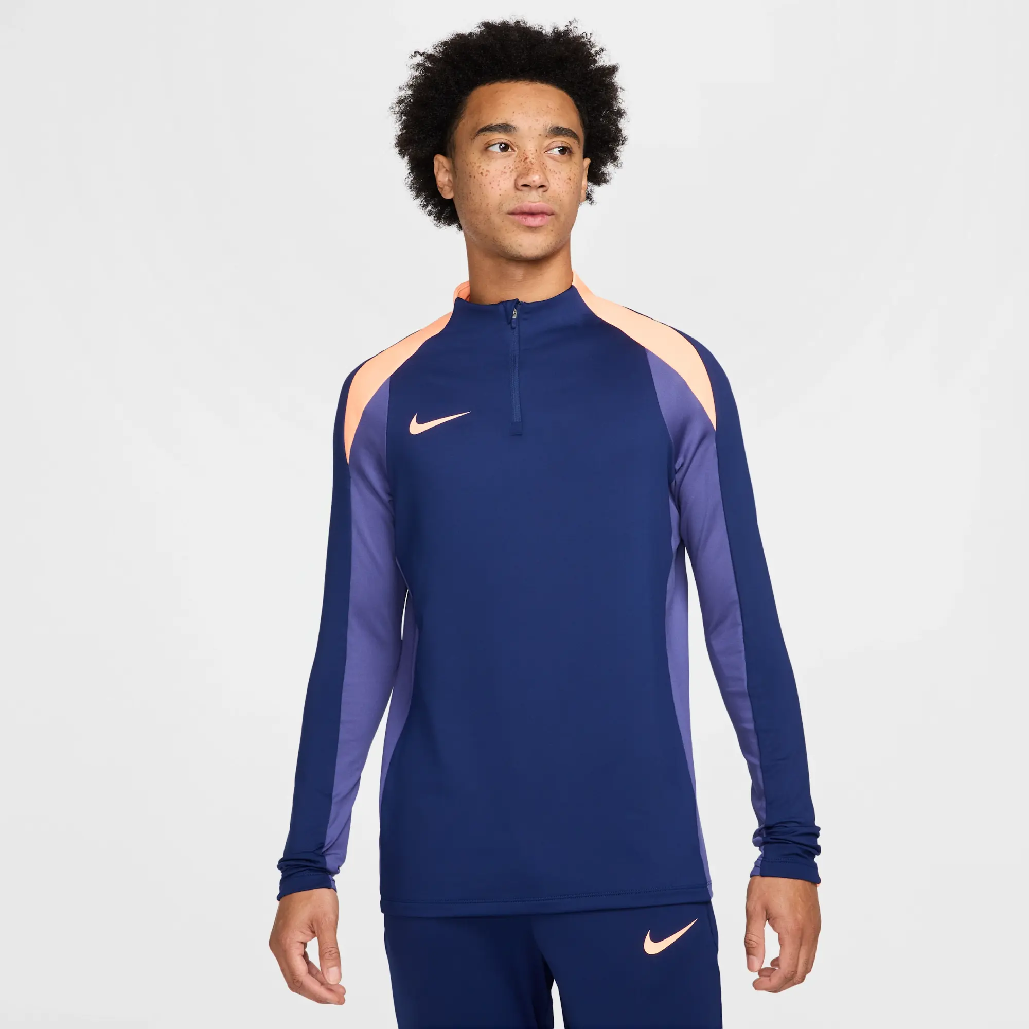 Nike Training Shirt Dri-Fit Strike Drill - ['Blue']