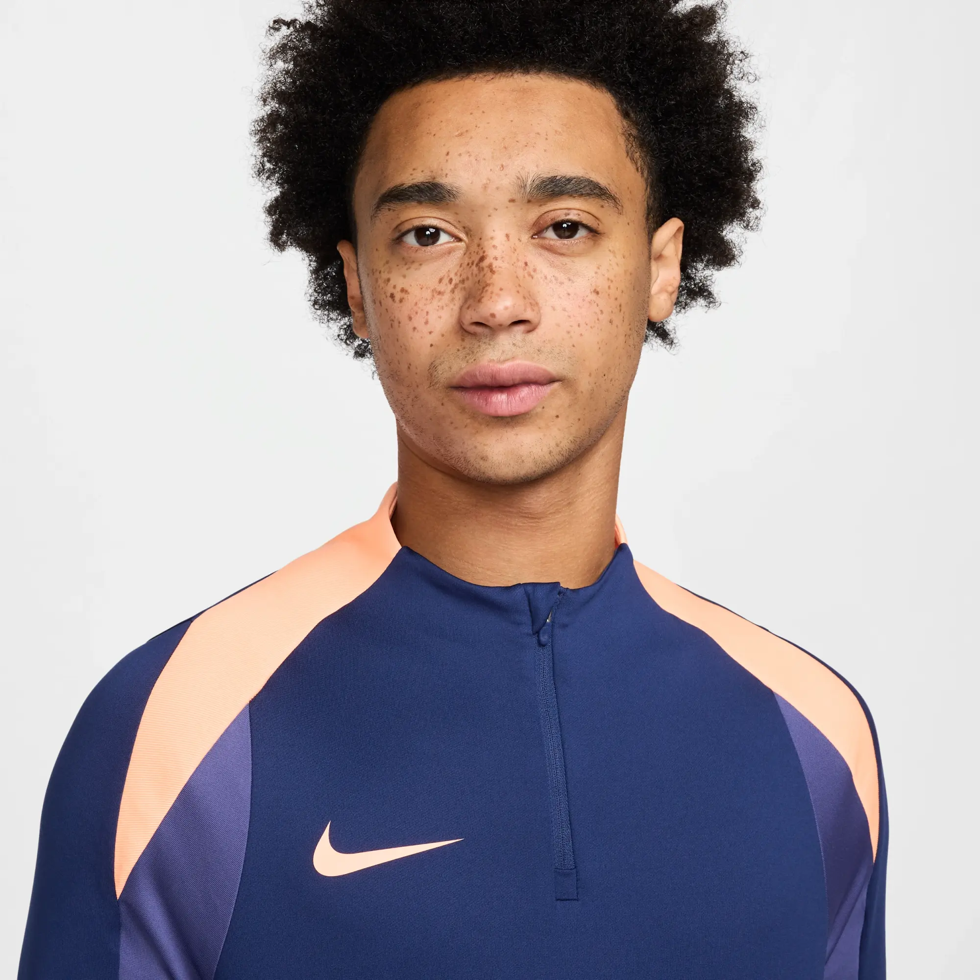 Nike Training Shirt Dri-Fit Strike Drill - ['Blue']