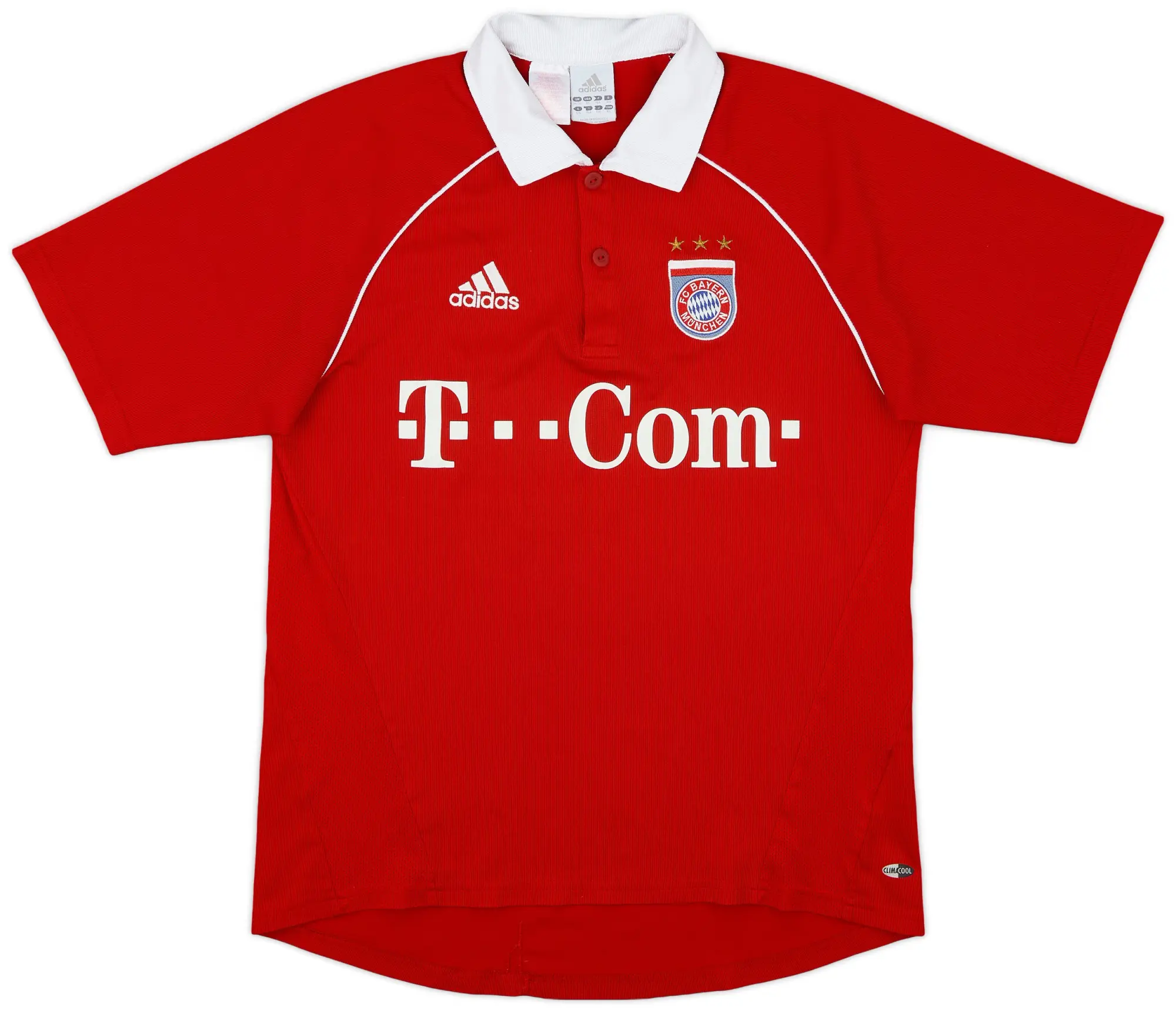 adidas 2005-06 Bayern Munich Home Shirt - 4/10 - (XL.Boys)
