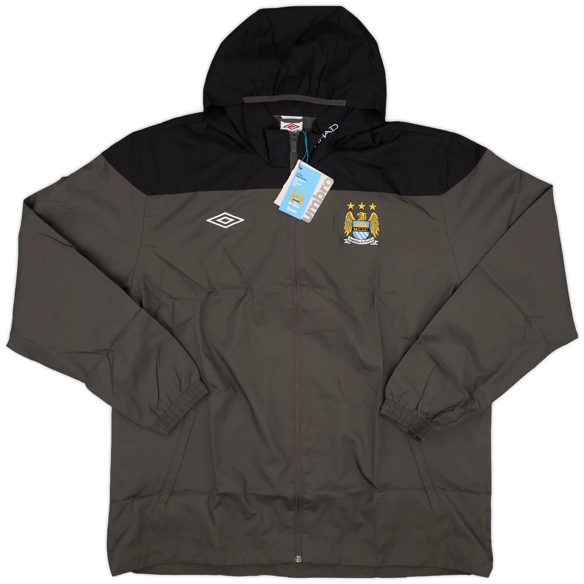 2011-12 Manchester City Umbro Rain Jacket (XXL)