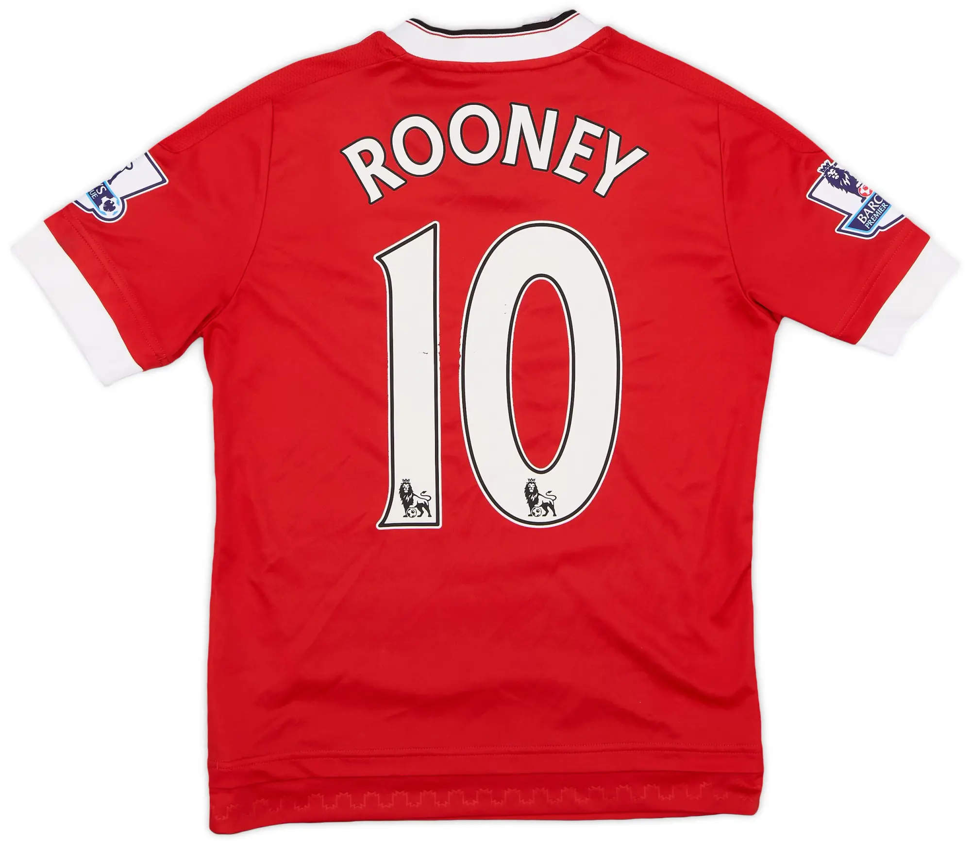 adidas 2015-16 Manchester United Home Shirt Rooney #10 - 6/10 - (M.Boys)