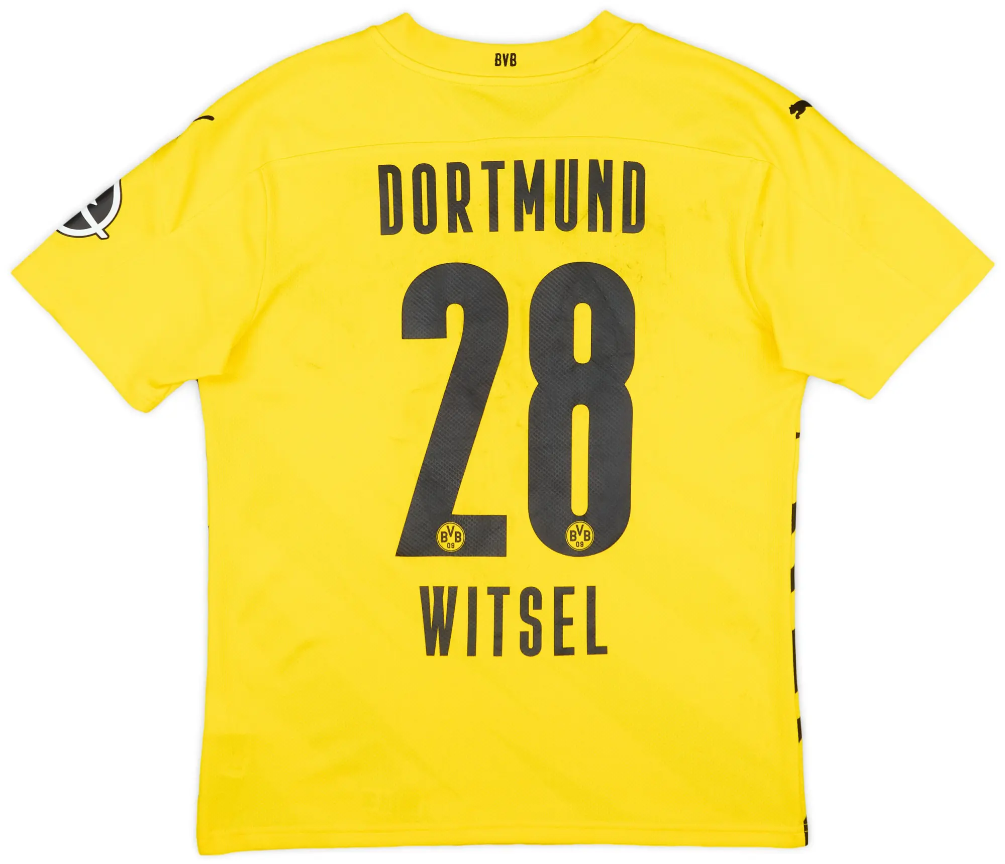 Puma 2020-21 Borussia Dortmund Home Shirt Witsel #28 - 5/10 - (M)