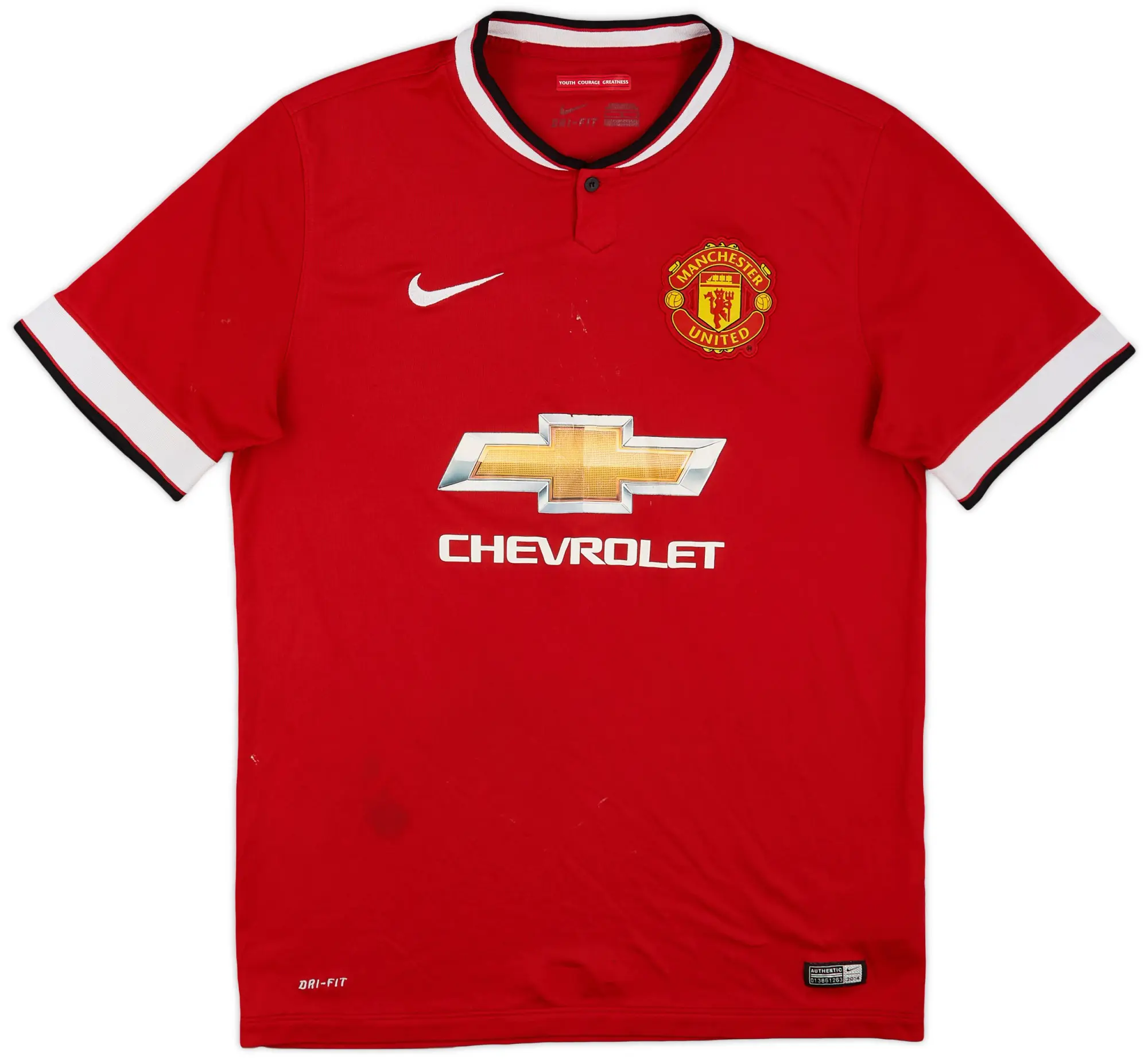 Nike 2014-15 Manchester United Home Shirt Di Maria #7 - 5/10 - (L)