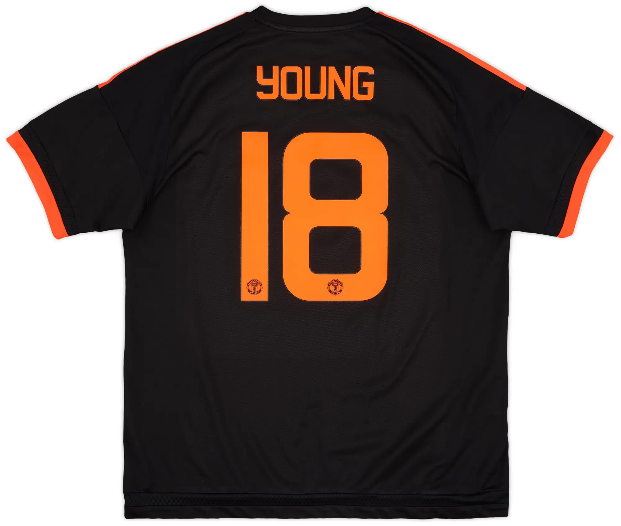 adidas 2015-16 Manchester United Third Shirt Young #18 - 6/10 - (XL)