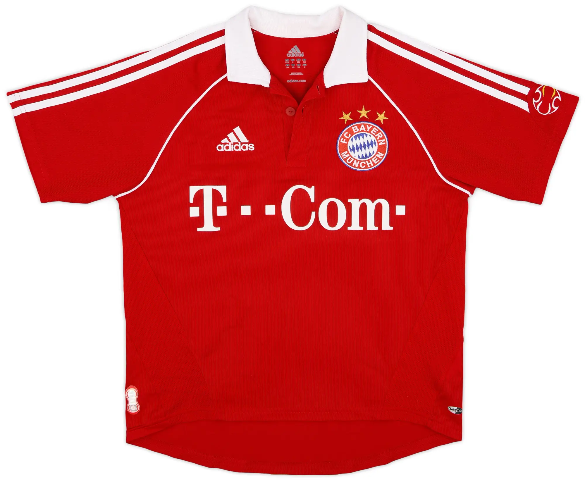 adidas 2006-07 Bayern Munich Home Shirt - 9/10 - (L.Boys)