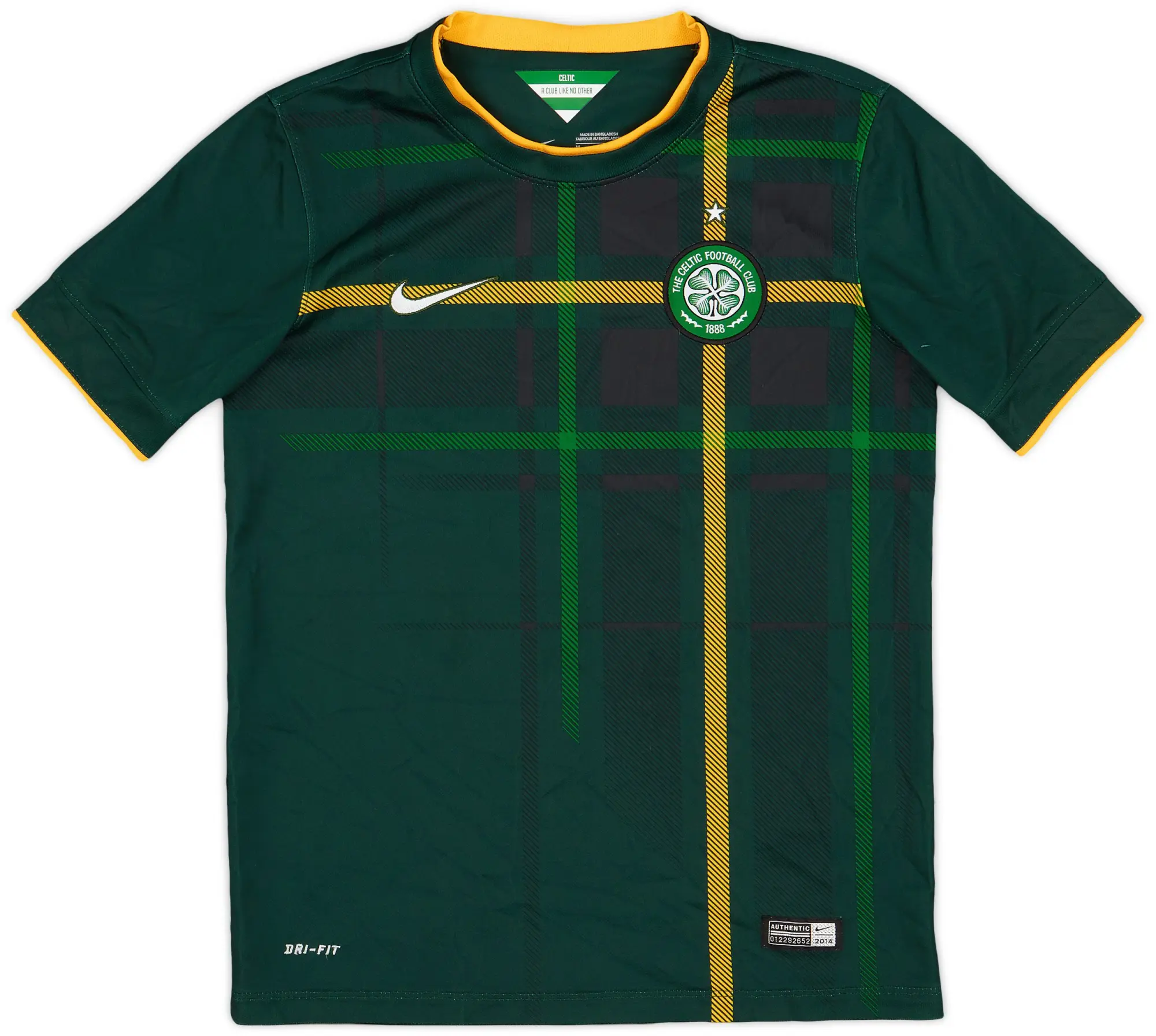 Nike 2014-15 Celtic Away Shirt - 8/10 - (M.Boys)