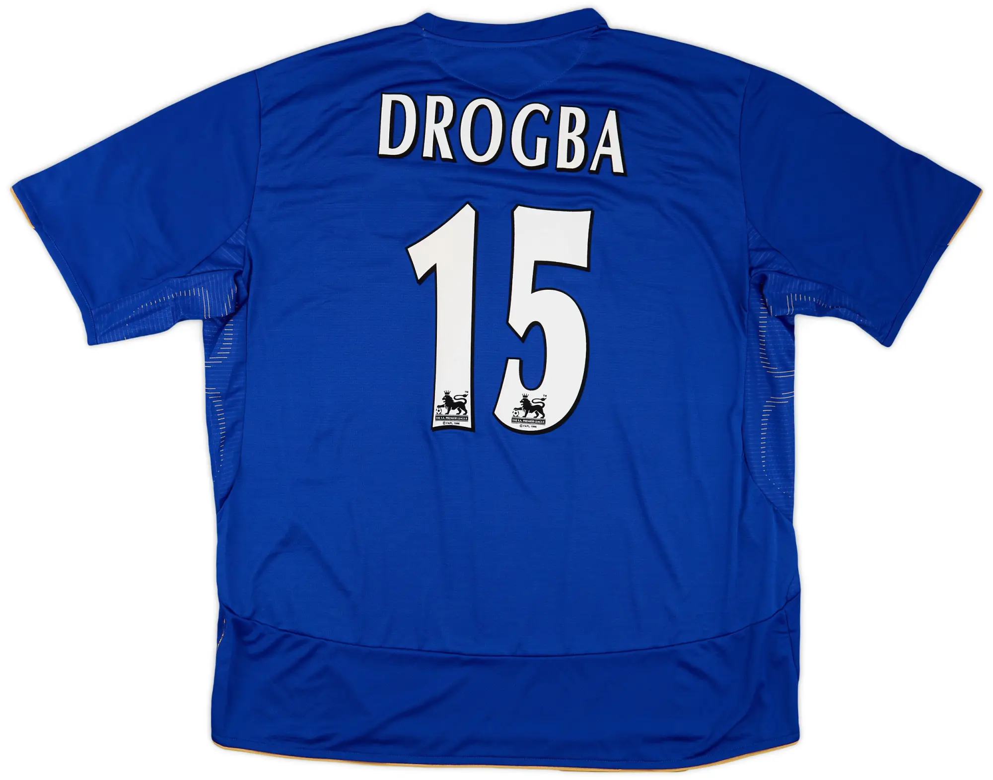 Umbro 2005-06 Chelsea Centenary Home Shirt Drogba #15 (3XL)