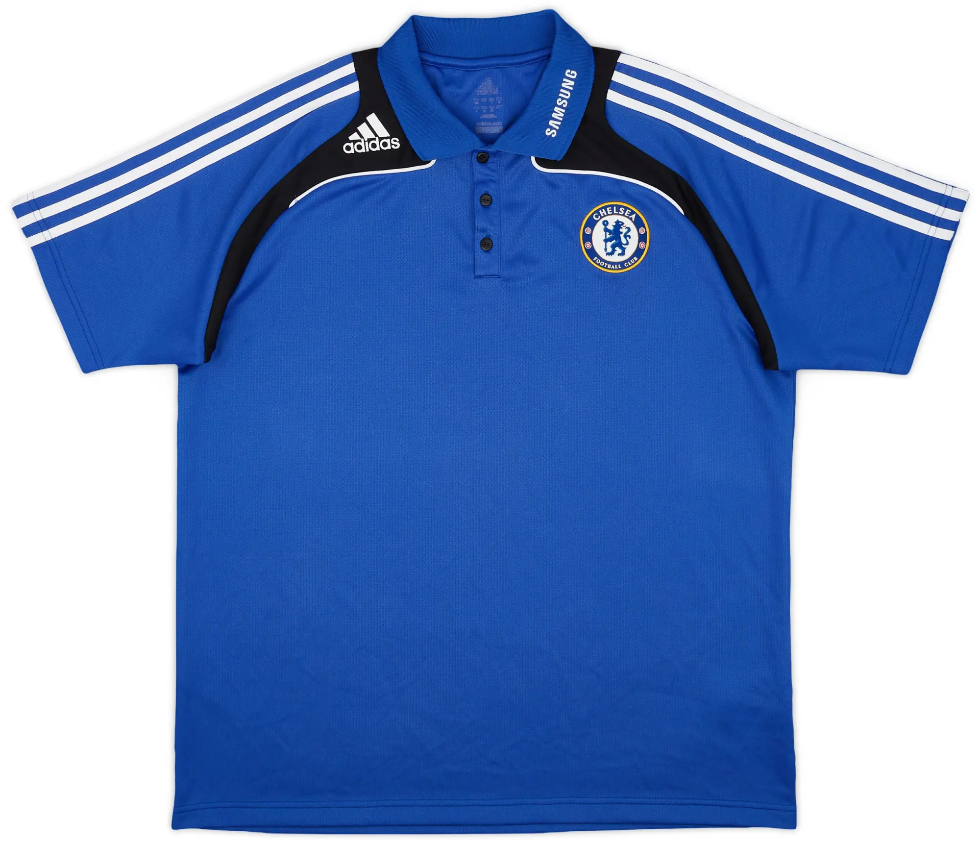 2008-09 Chelsea adidas Polo Shirt - 8/10 - (XL)