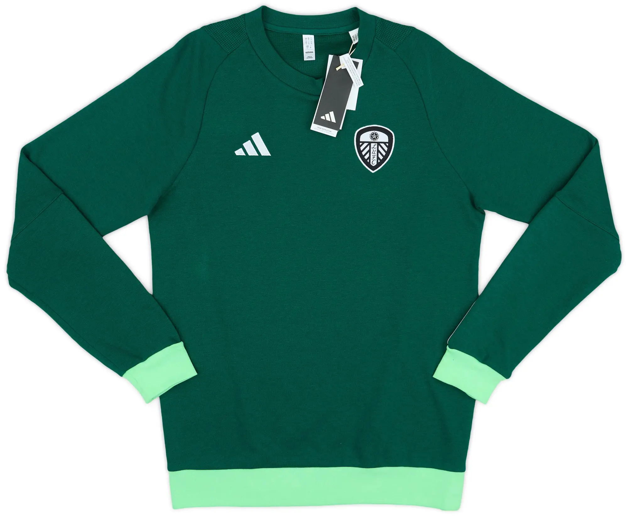 2023-24 Leeds United adidas Training Sweat Top (S)