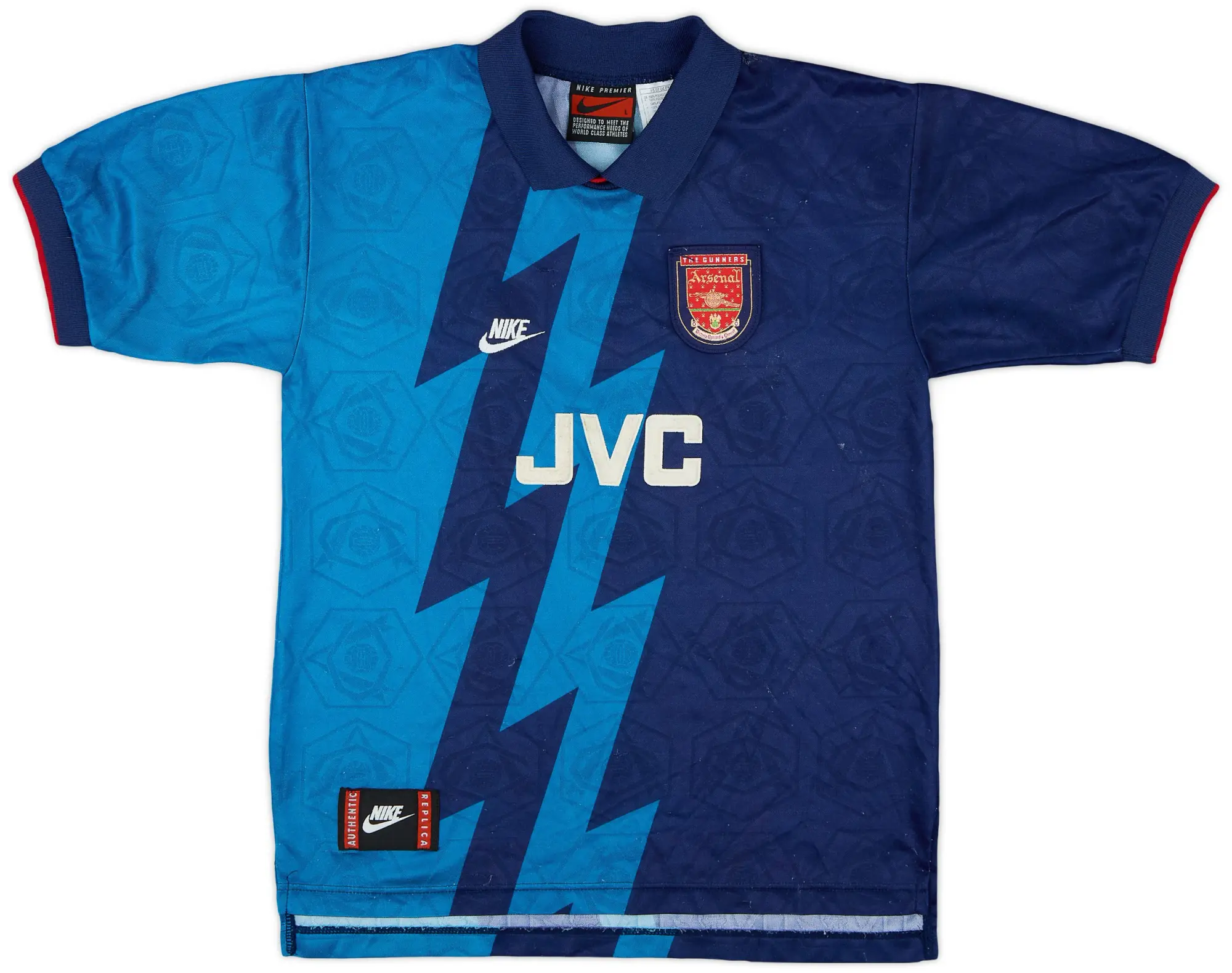 Nike 1995-96 Arsenal Away Shirt - 6/10 - (L.Boys)