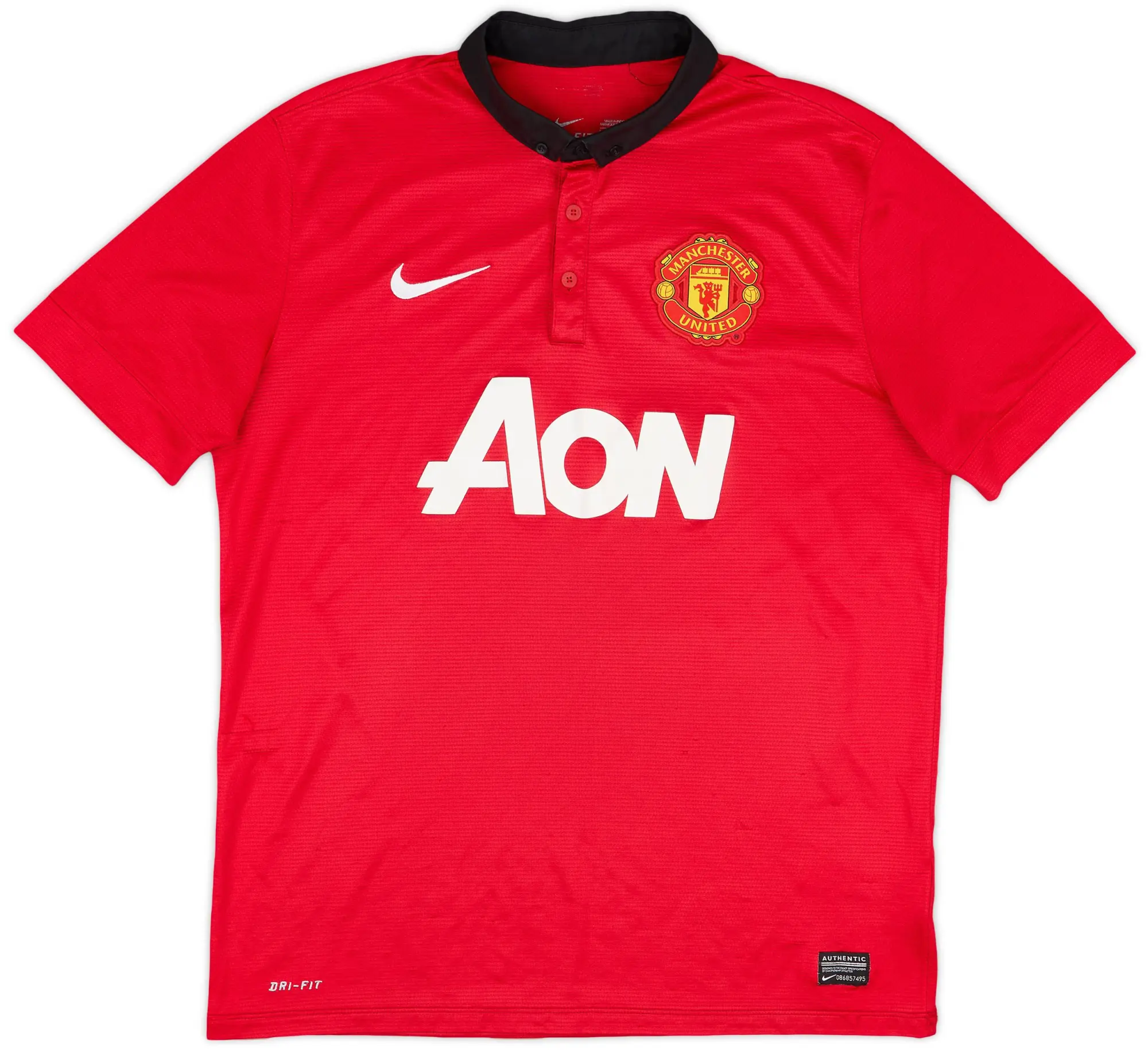 Nike 2013-14 Manchester United Home Shirt Chicharito #14 - 8/10 - (L)