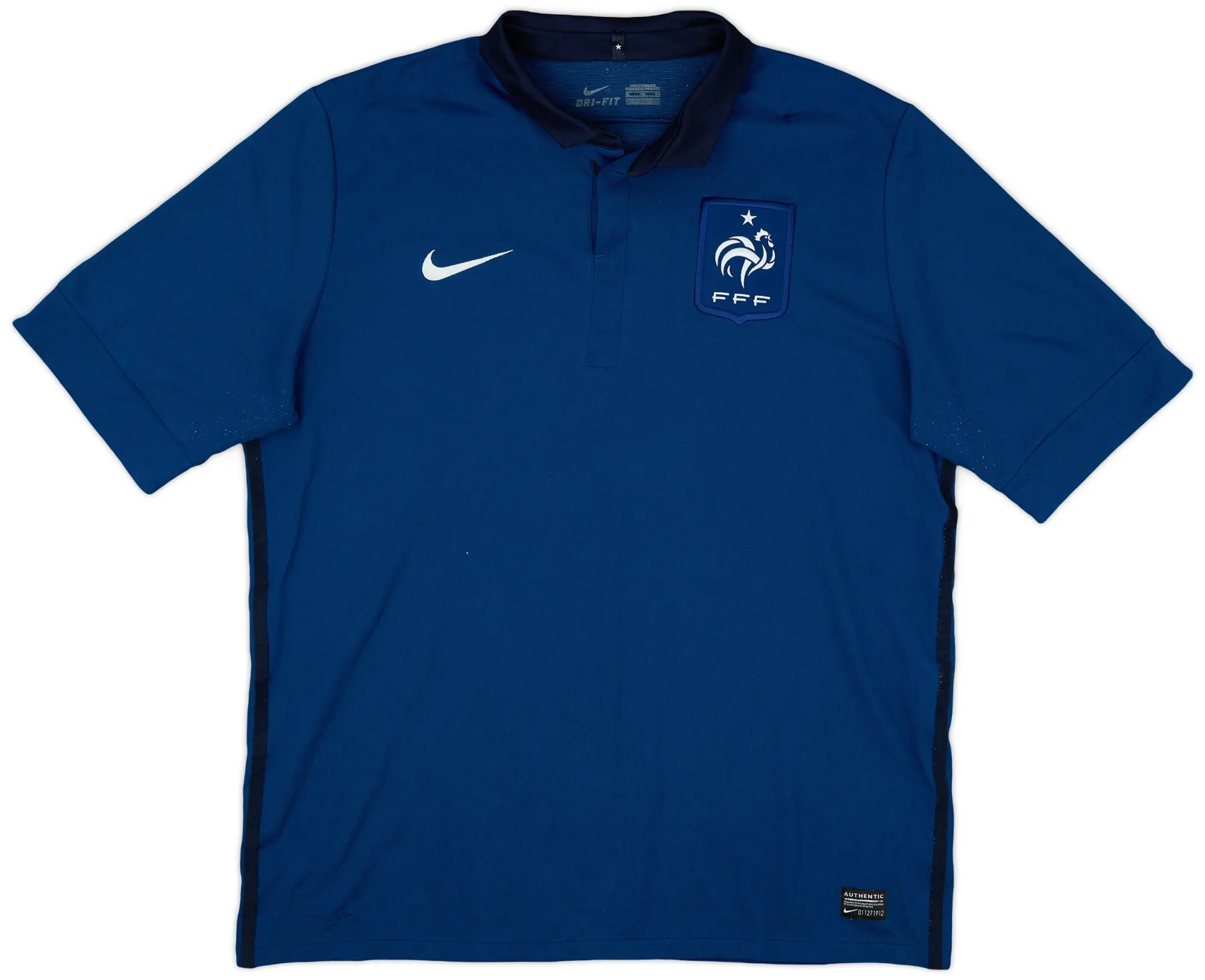 adidas 2011-12 France Home Shirt - 6/10 - (XL)